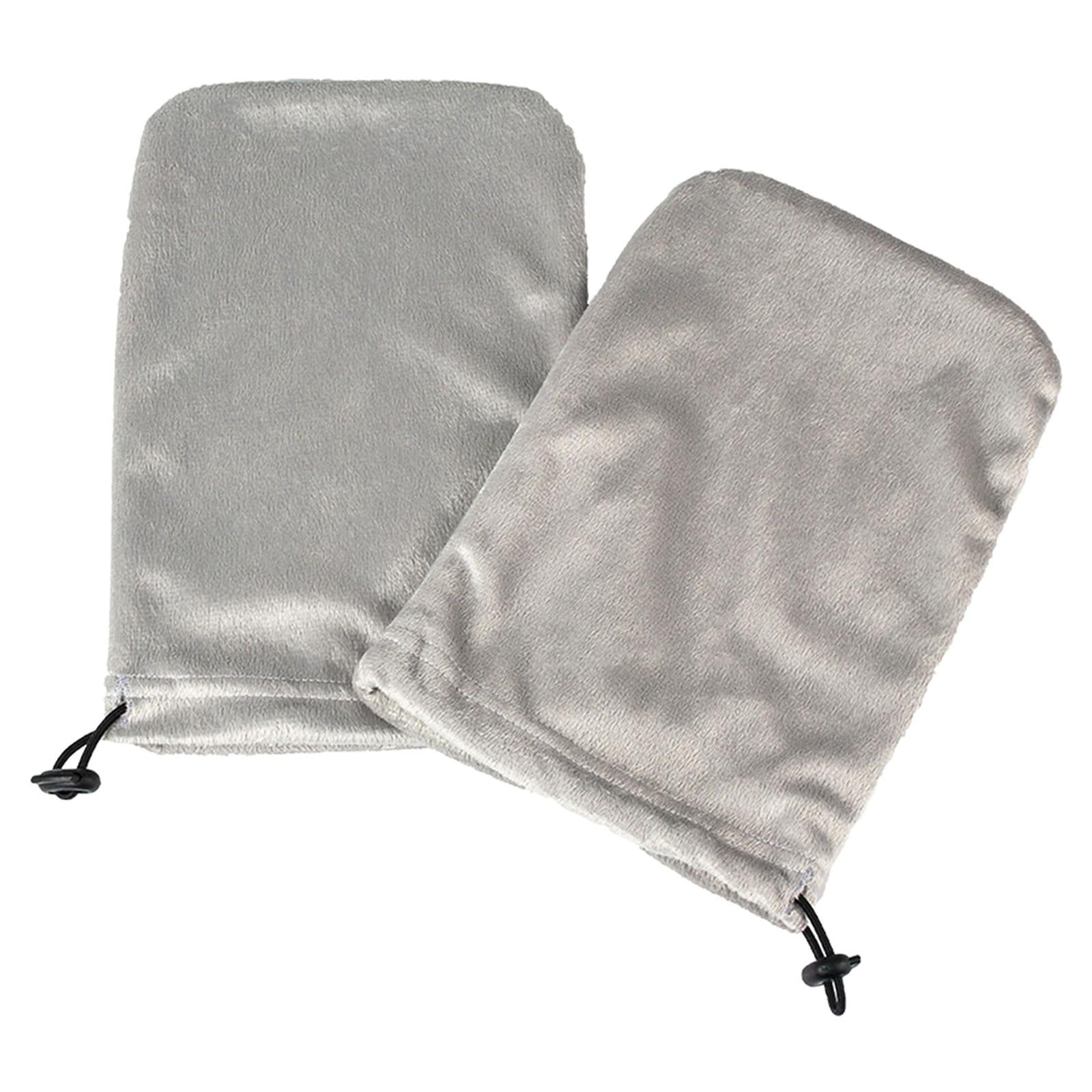 Paraffin Wax Mitts for Hand and Feet Keep Warm Nail Art Tools Hands Gray
