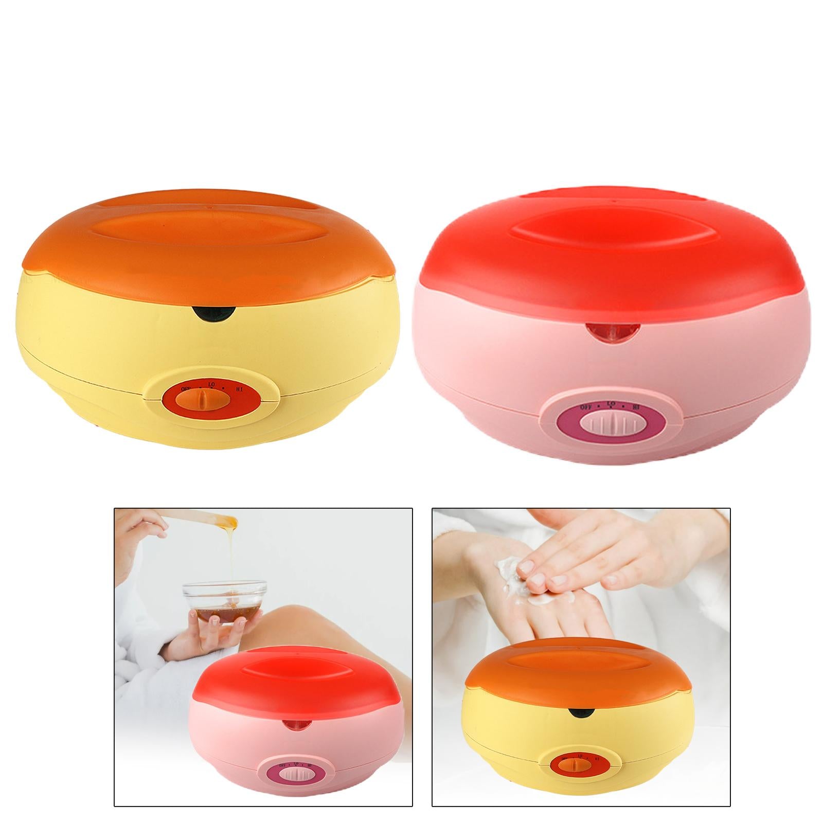 Paraffin Wax Machine for Hands Feet Hand Heater Bath Large Volume US Yellow