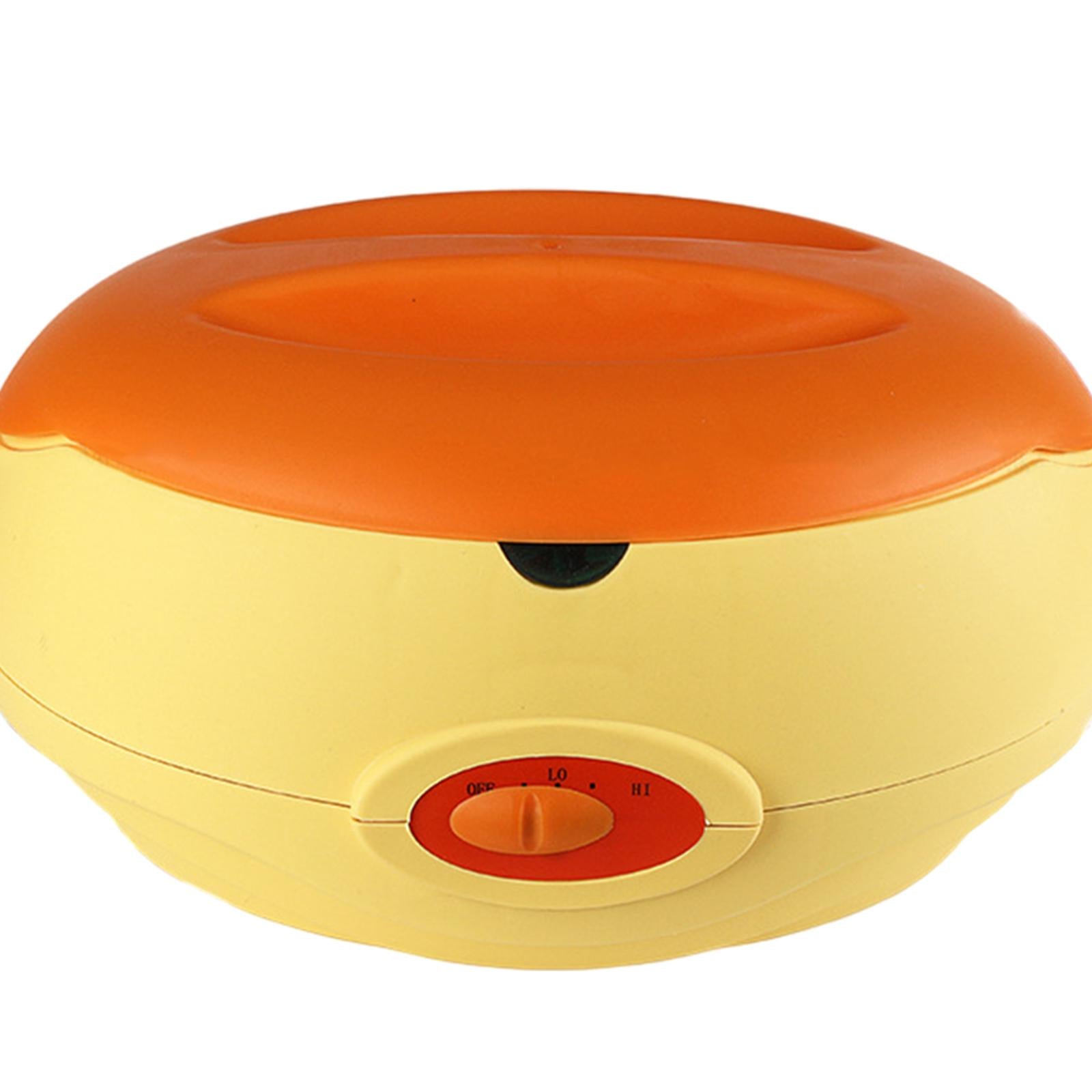 Paraffin Wax Machine for Hand Feet Hand Heater Bath Large Volume EU Yellow