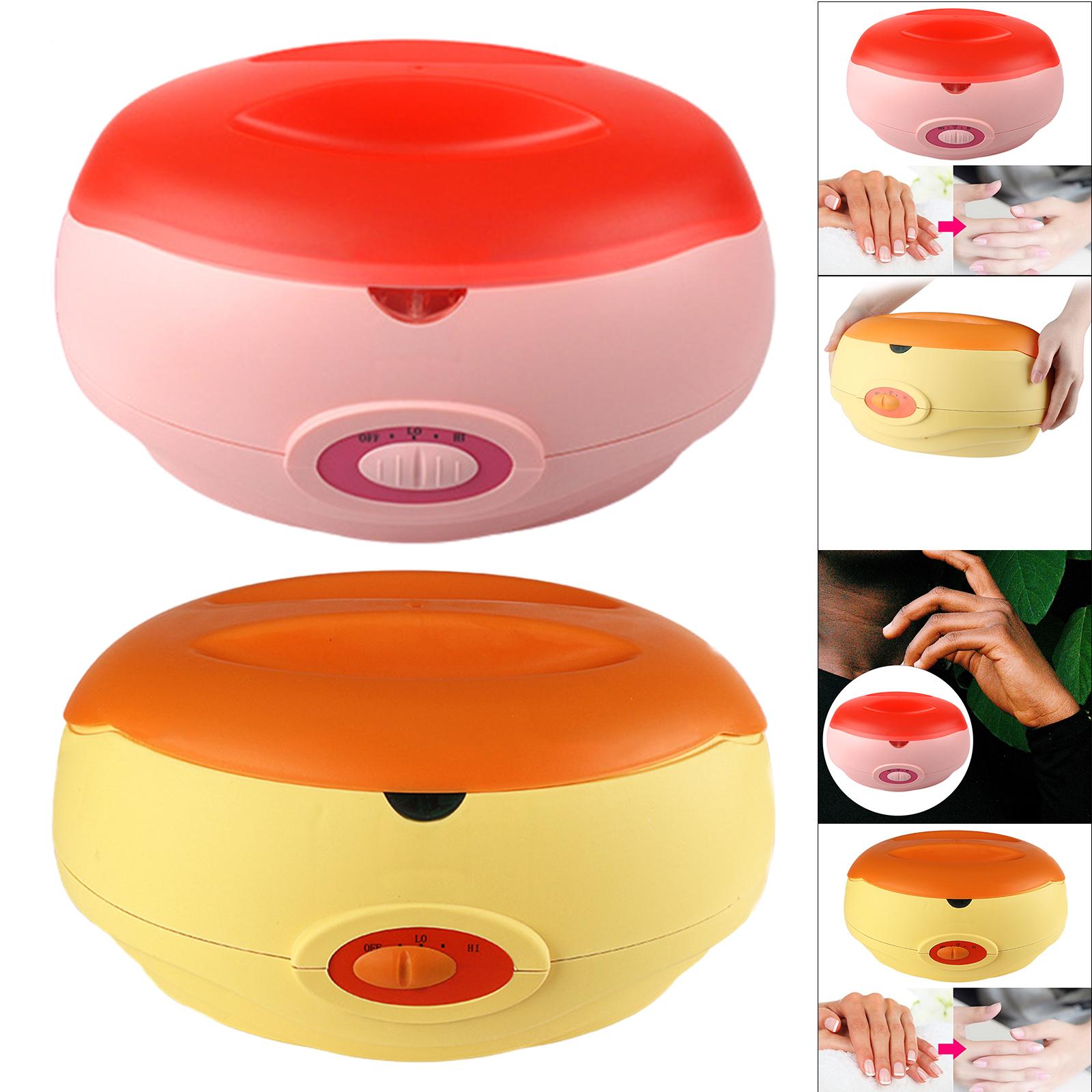 Paraffin Wax Machine for Hand Feet Hand Heater Bath Large Volume EU Yellow