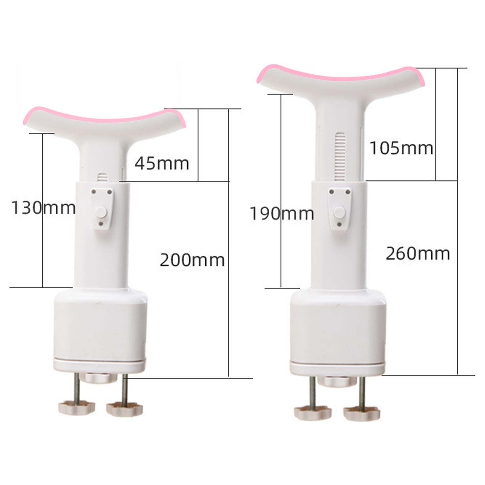 Sitting Posture Corrector Posture Corrector Stand for Kids Teen Writing Clamp Style Pink