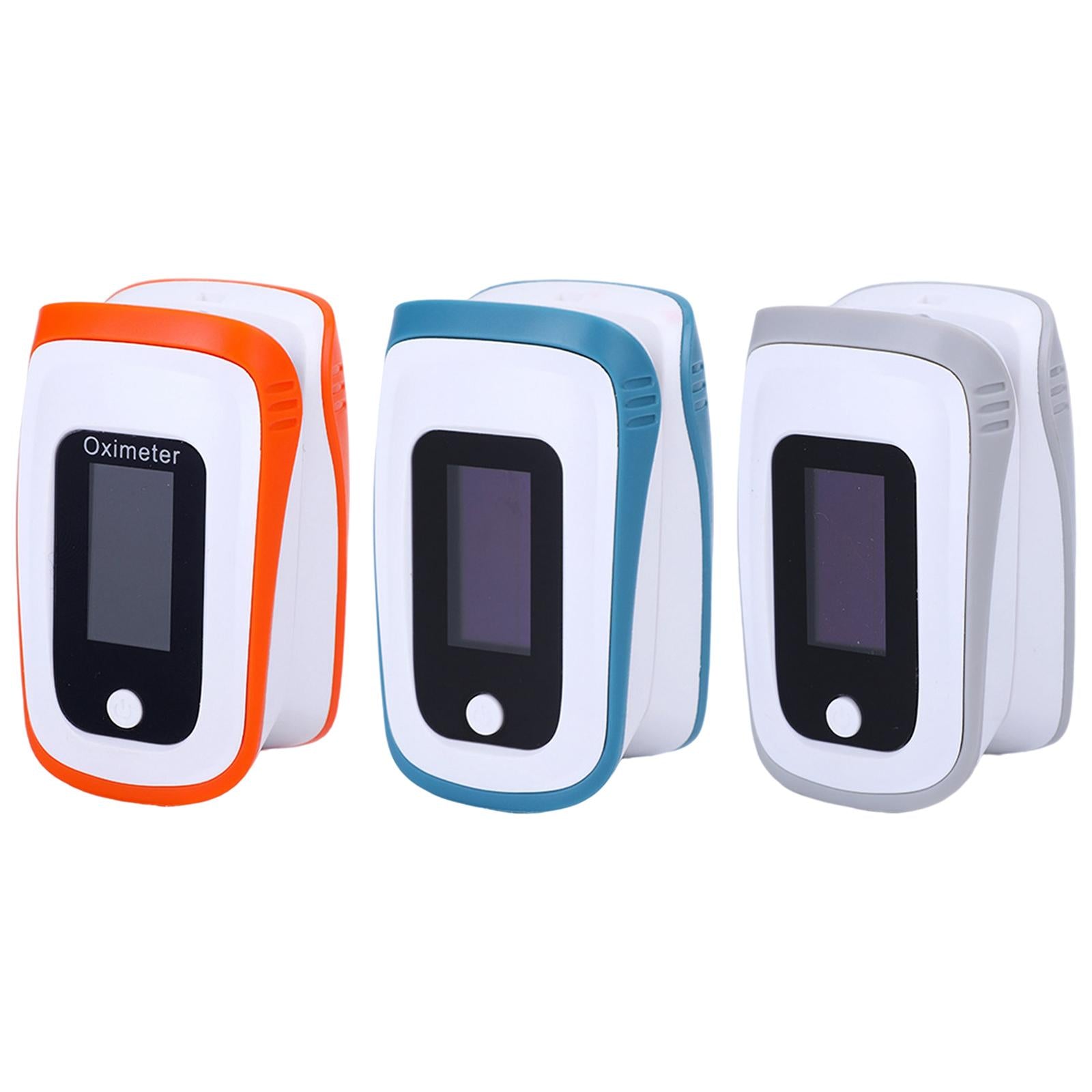 Portable Fingertip Pulse Oximeter Monitor for The Elderly Pregnancy Orange