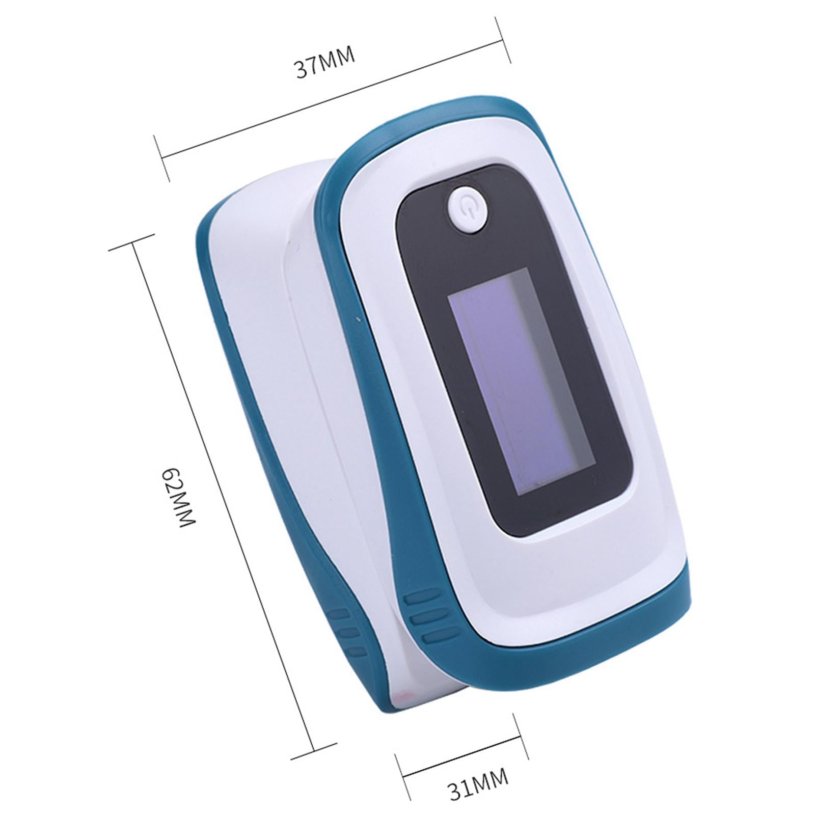 Portable Fingertip Pulse Oximeter Monitor for The Elderly Pregnancy Blue