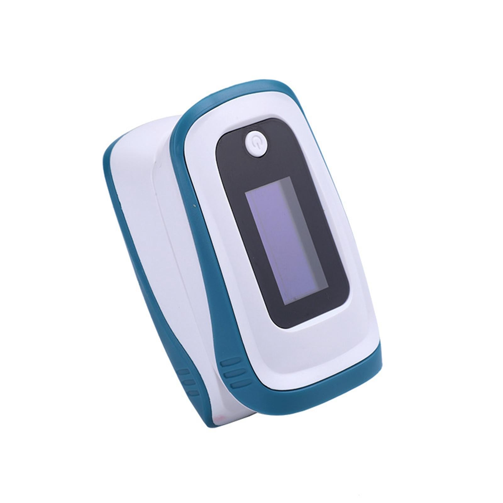 Portable Fingertip Pulse Oximeter Monitor for The Elderly Pregnancy Blue
