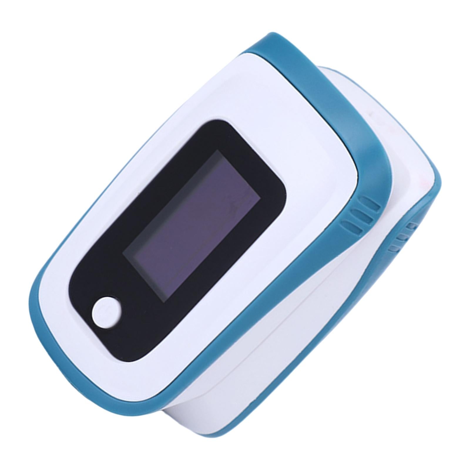 Portable Fingertip Pulse Oximeter Monitor for The Elderly Pregnancy Blue