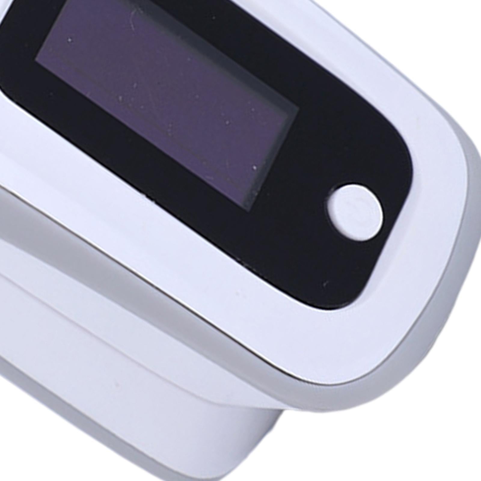 Portable Fingertip Pulse Oximeter Monitor for The Elderly Pregnancy Gray