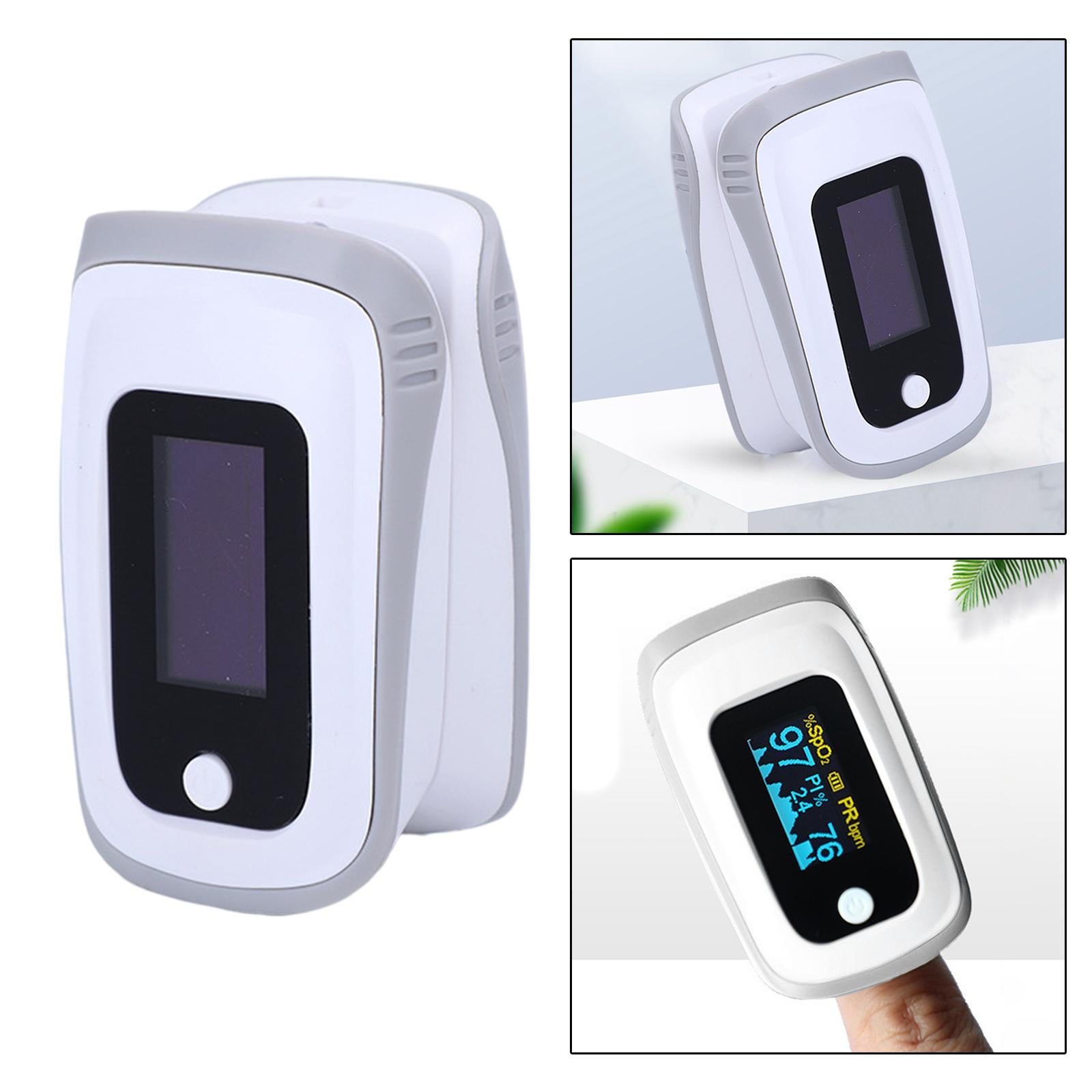 Portable Fingertip Pulse Oximeter Monitor for The Elderly Pregnancy Gray