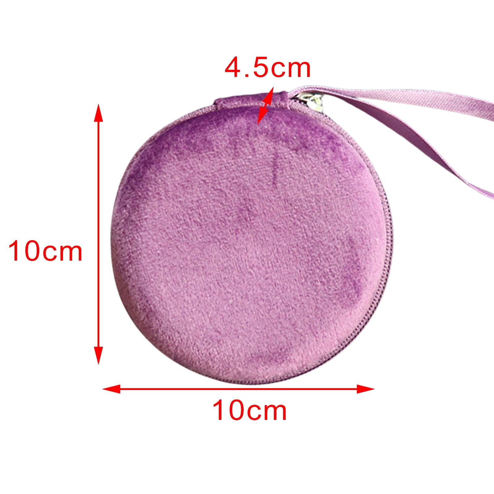 Essential Oil Carrying Case Storage Bags Portable for 1ml 2ml Roller Bottles Purple