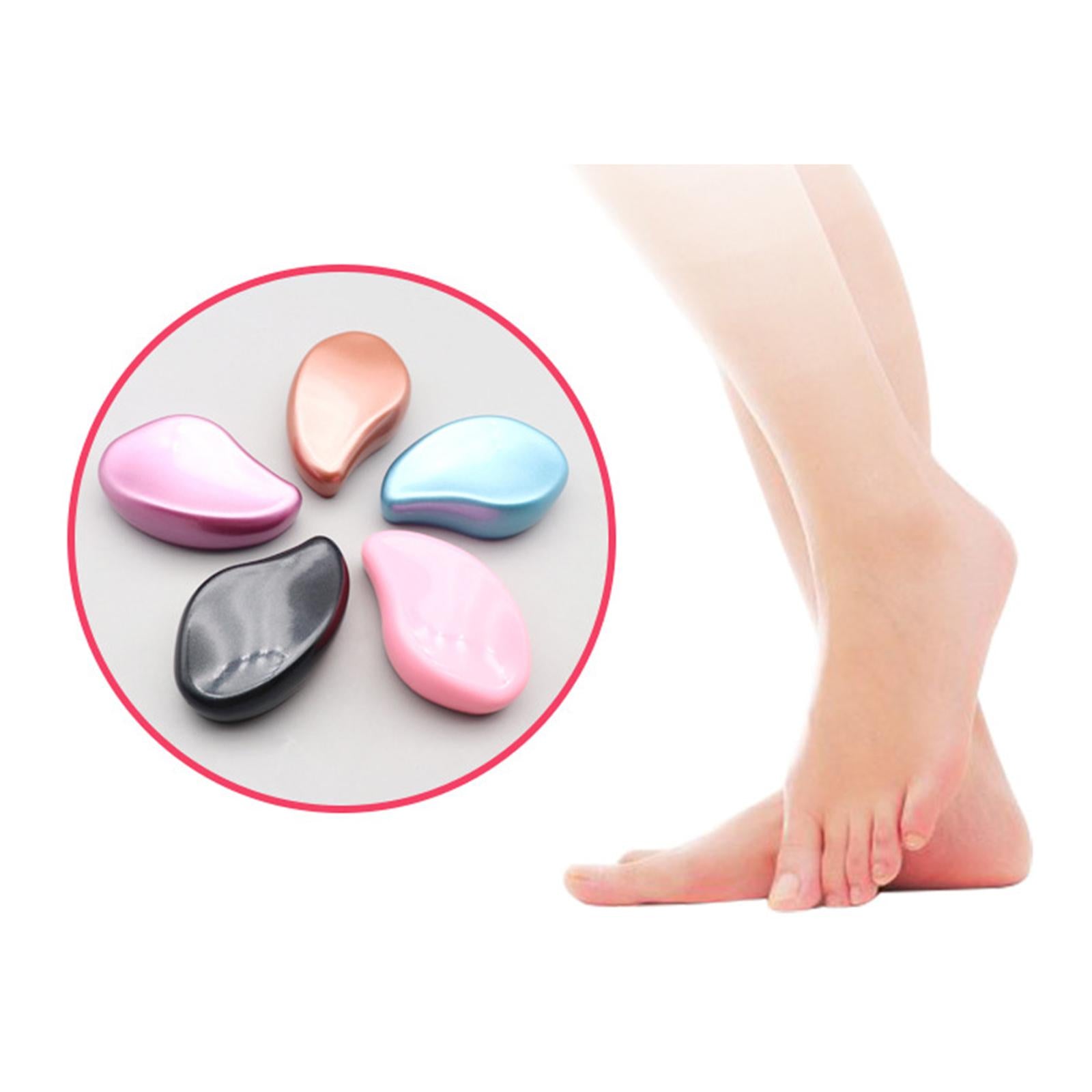 Foot File Foot Scraper Washable for Hard Skin Cracked Heel Wet and Dry Feet Bright Golden