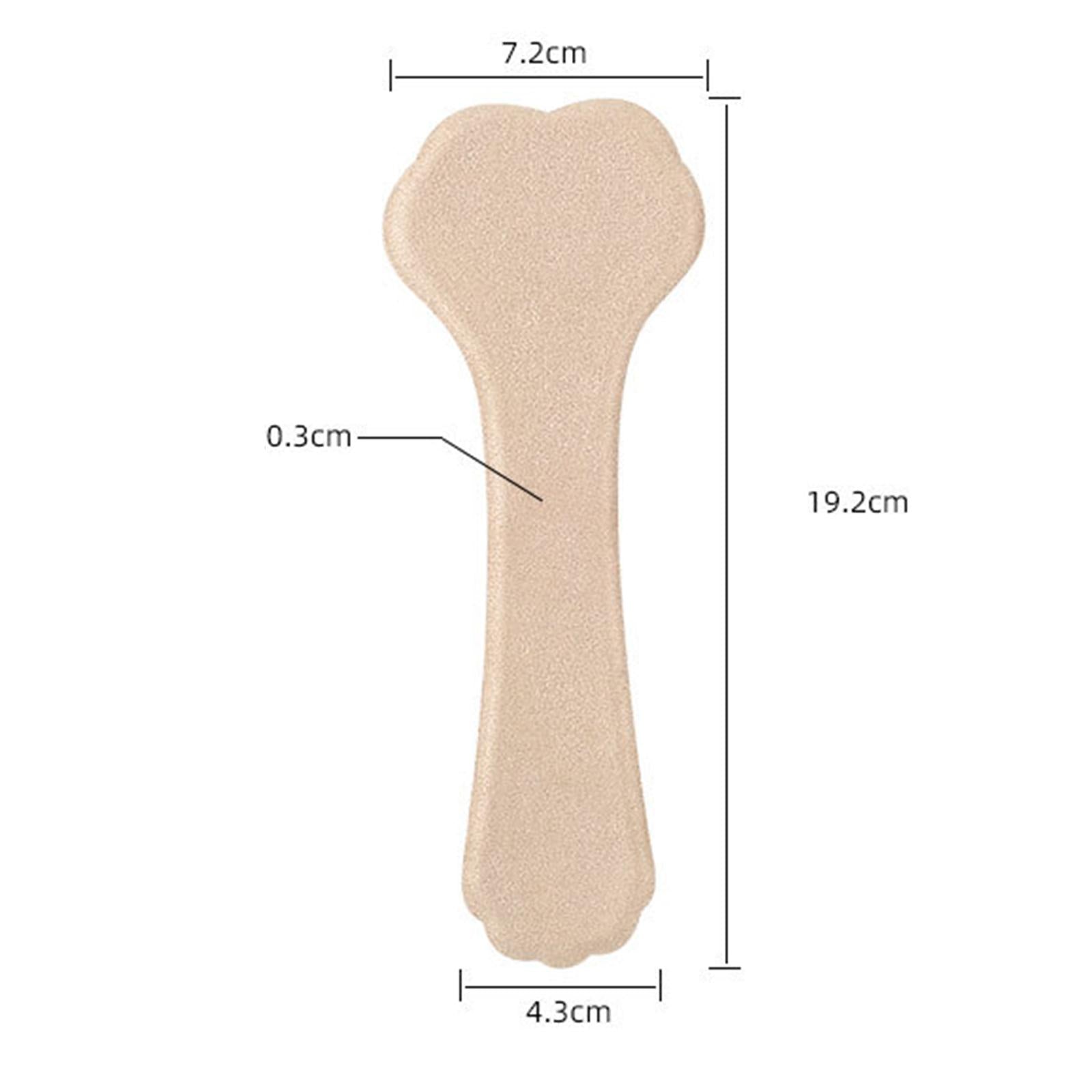 1 Pair High Heel Insoles Soft Comfortable Anti Slip Foot Care apricot