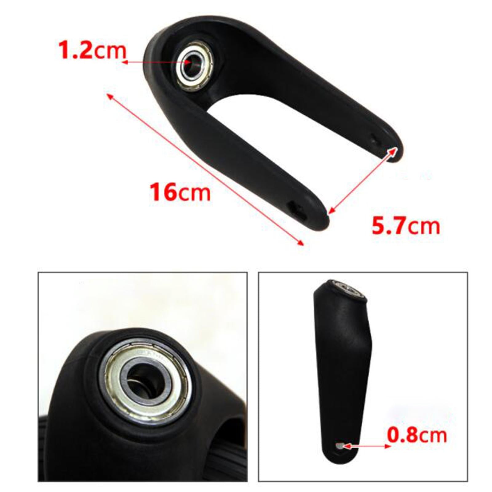 Wheelchairs Front Fork Accessories for Front Castor Wheels 8 Inch