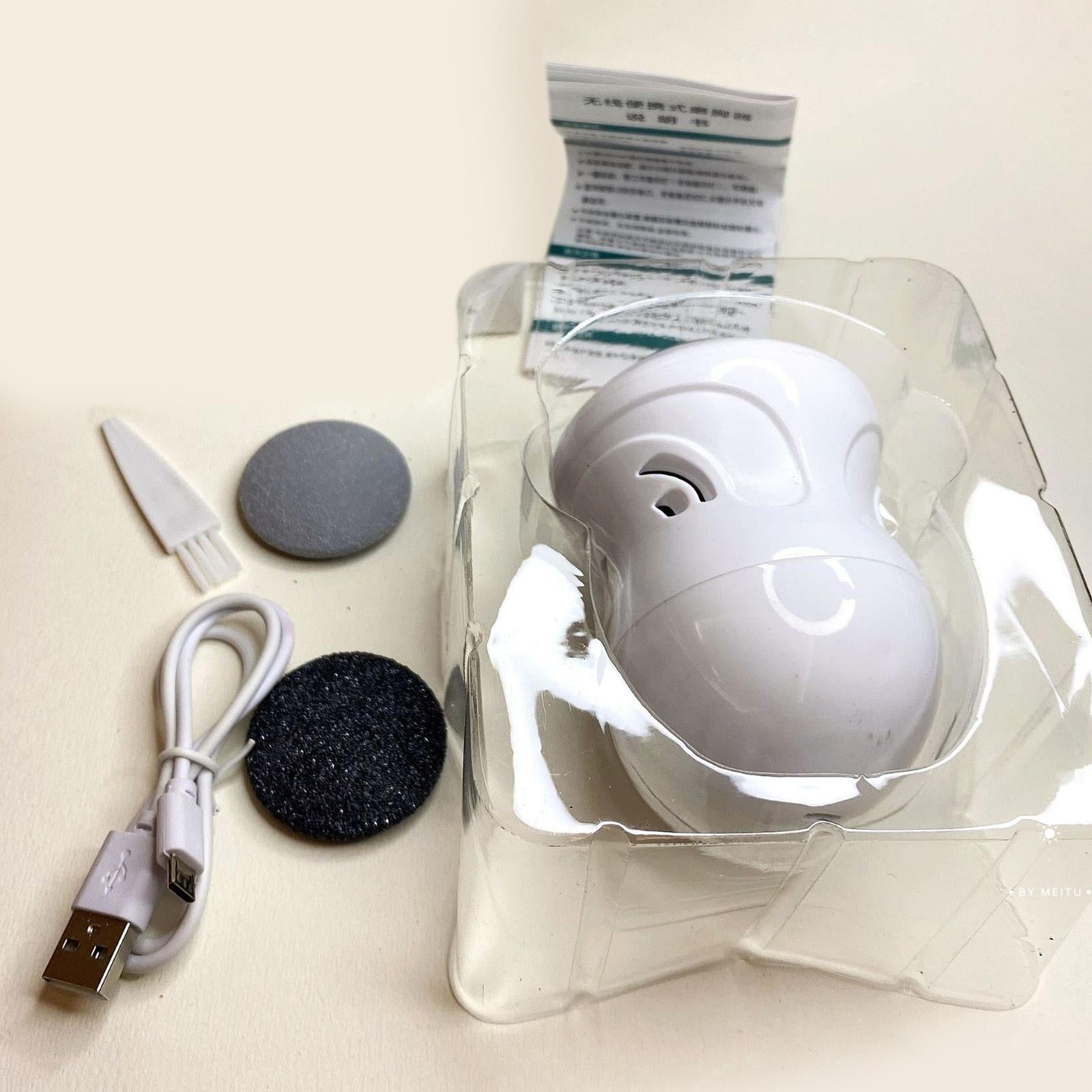 Electric Foot Callus Remover with Vacuum 2 Speed for Feet Care Men & Women