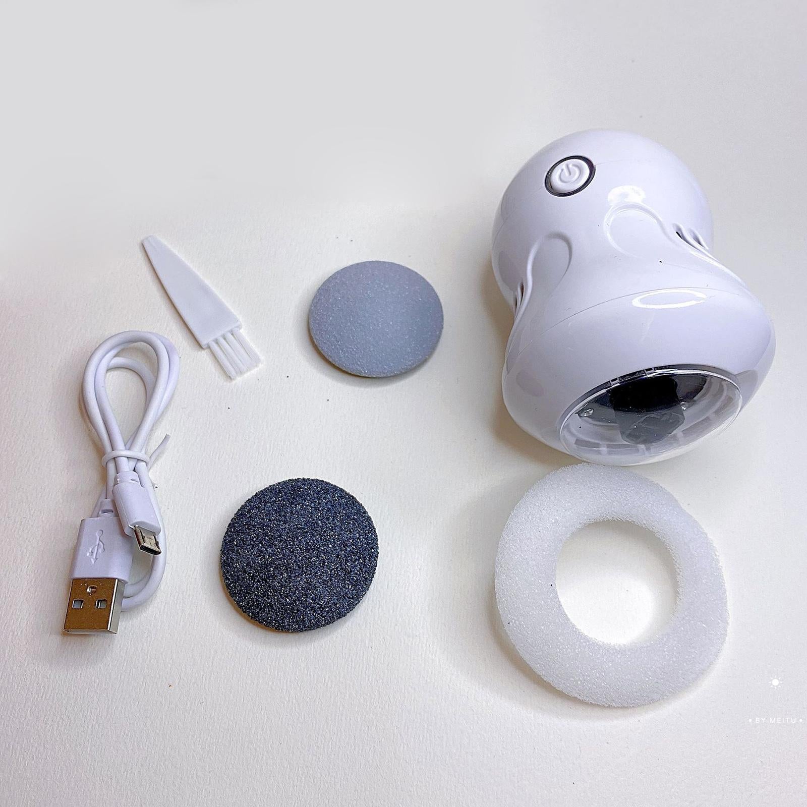 Electric Foot Callus Remover with Vacuum 2 Speed for Feet Care Men & Women