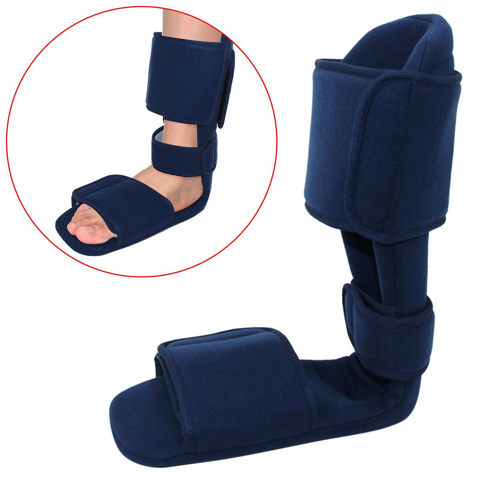 Plantar Fasciitis Night Splint Stabilize Foot and Ankle Soft for Foot Pain L