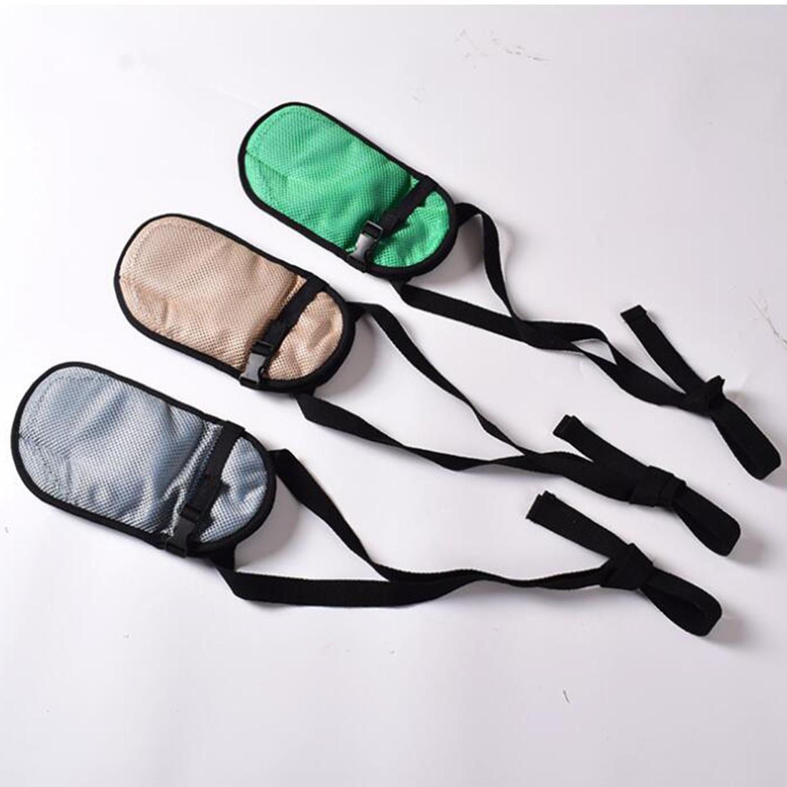 Restraint Hand Control Mitts Anti-Scratch Infection Protectors Gray