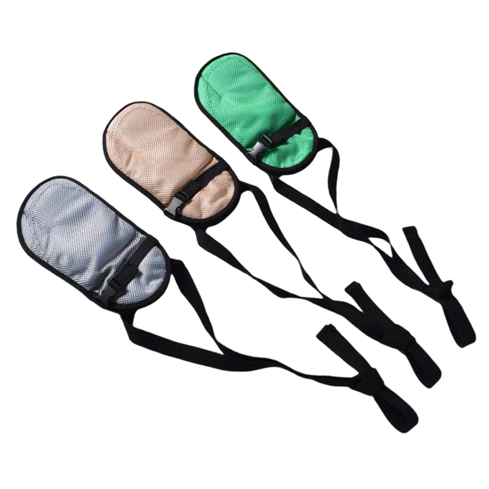 Restraint Hand Control Mitts Anti-Scratch Infection Protectors Gray