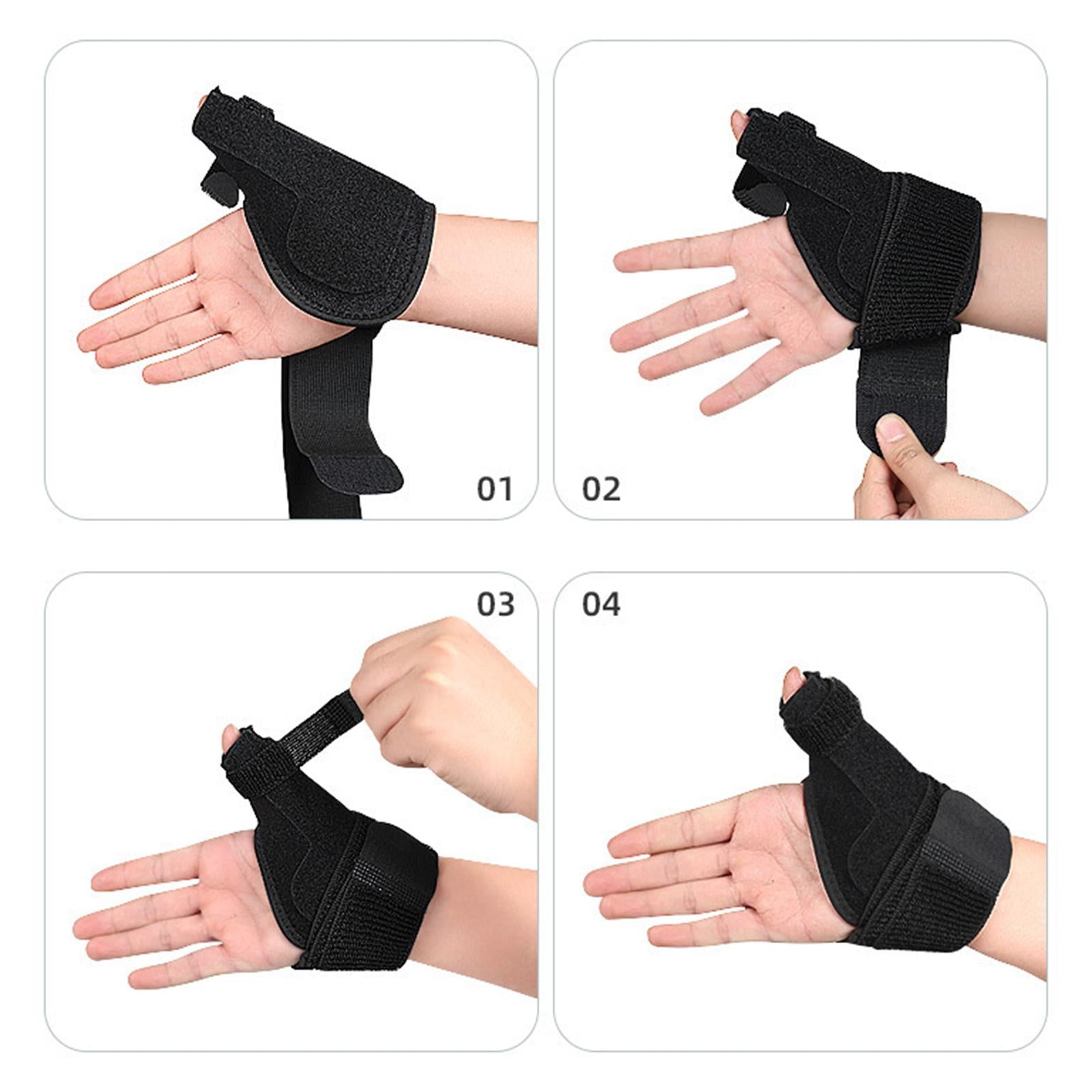 Reversible Thumb Wrist Stabilizer Splint Breathable Protector for Fractures