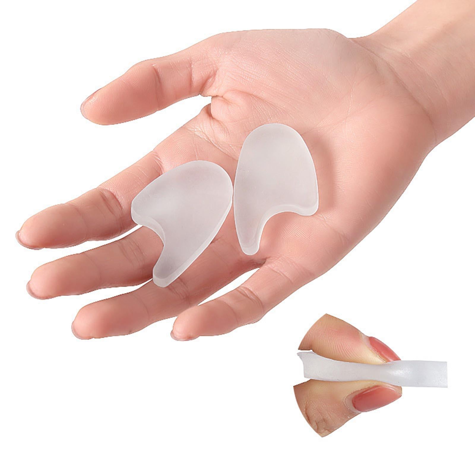 2Pcs Toe Separators Feet Care Spacers Big Toe Alignment Prevent Friction M