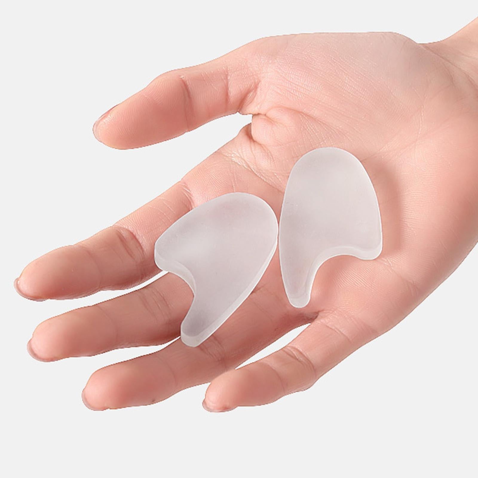 2Pcs Toe Separators Feet Care Spacers Big Toe Alignment Prevent Friction M