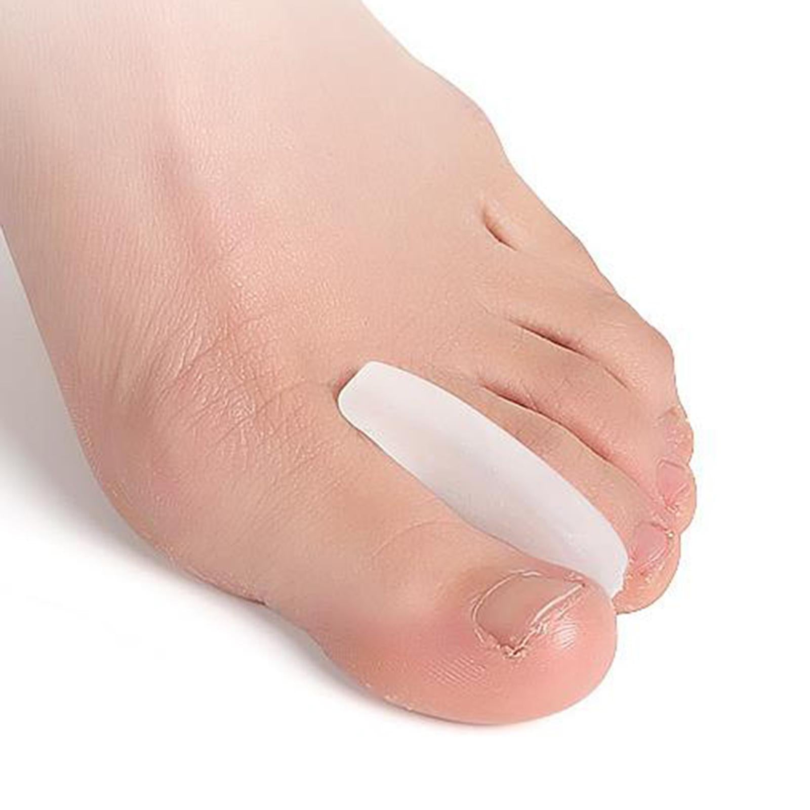 2Pcs Toe Separators Feet Care Spacers Big Toe Alignment Prevent Friction M