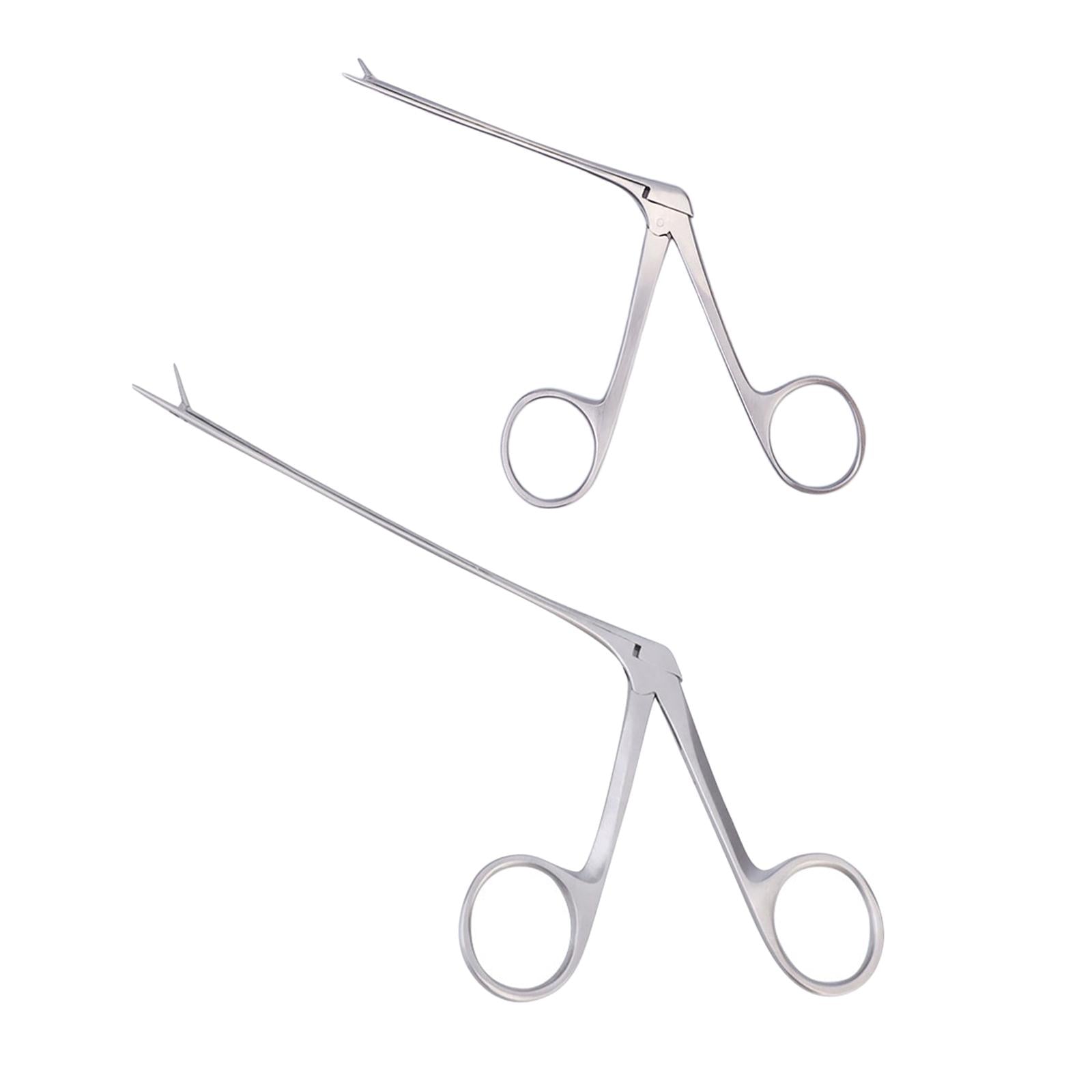 Stainless Steel Ear Cleaner Pliers Pick Cleaning Picking Tool  Short Type
