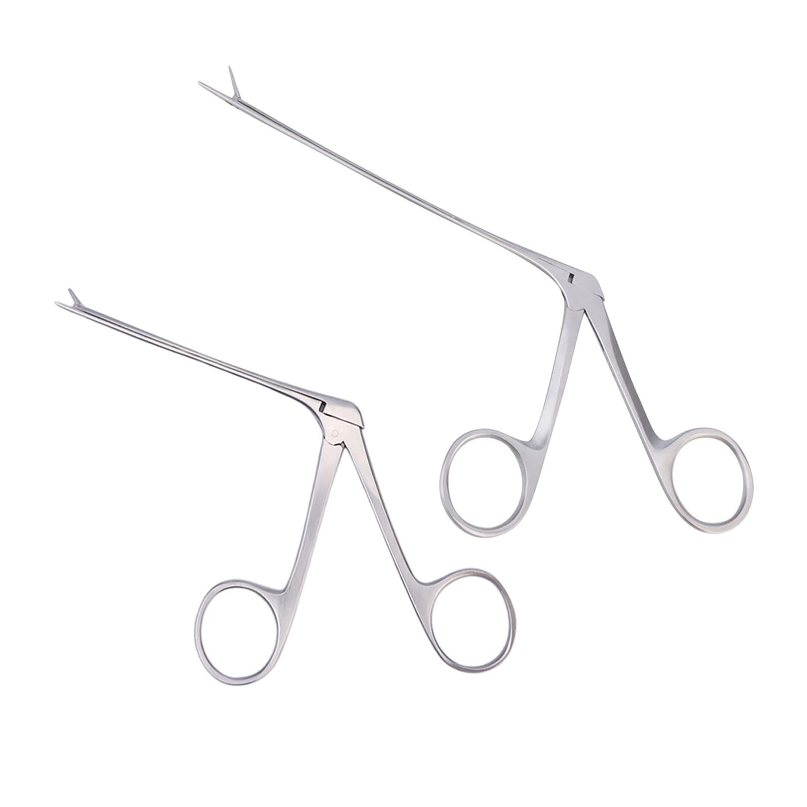 Stainless Steel Ear Cleaner Pliers Pick Cleaning Picking Tool  Short Type