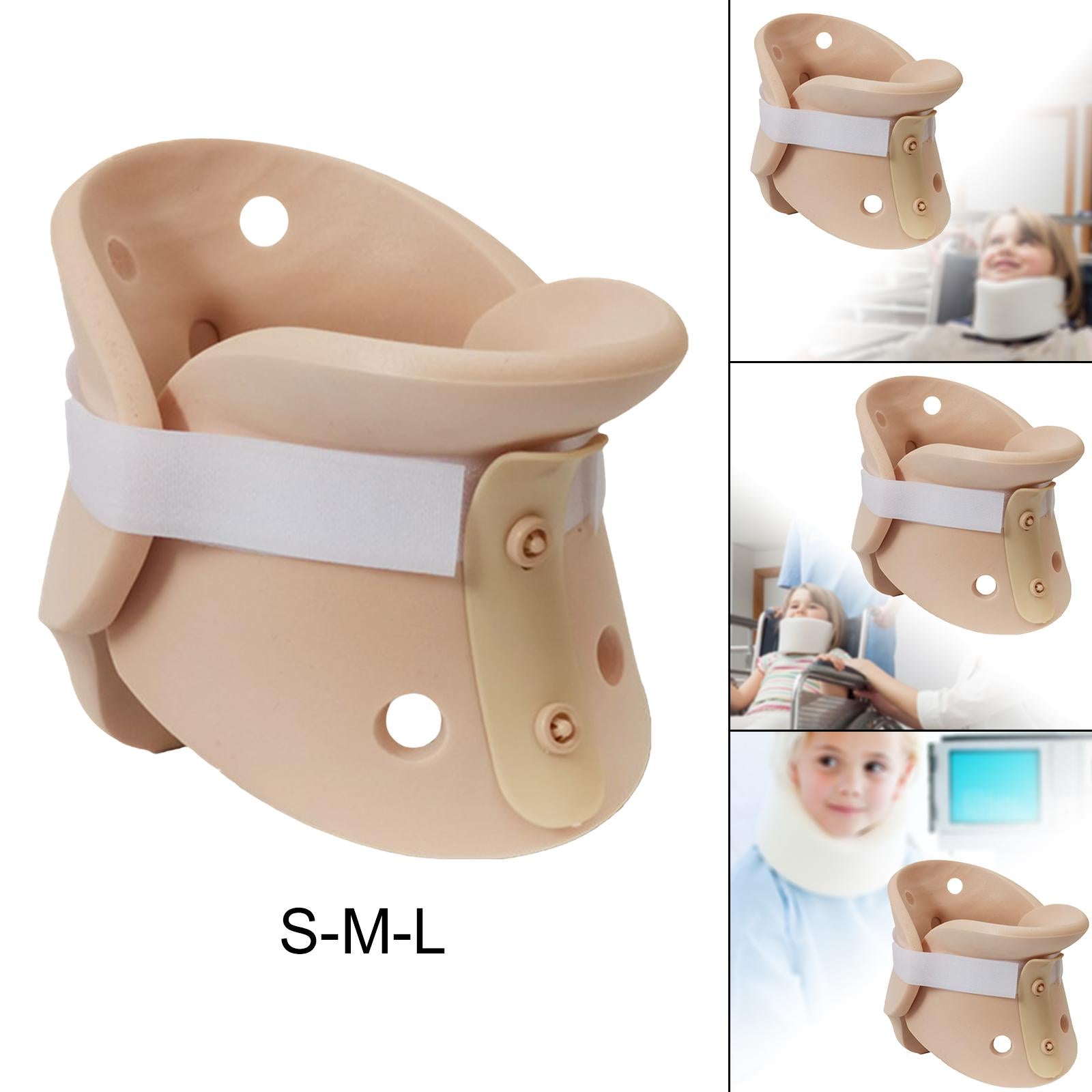 Neck Cervical Collar Brace Motion Traction Device Head Support Car Seat S