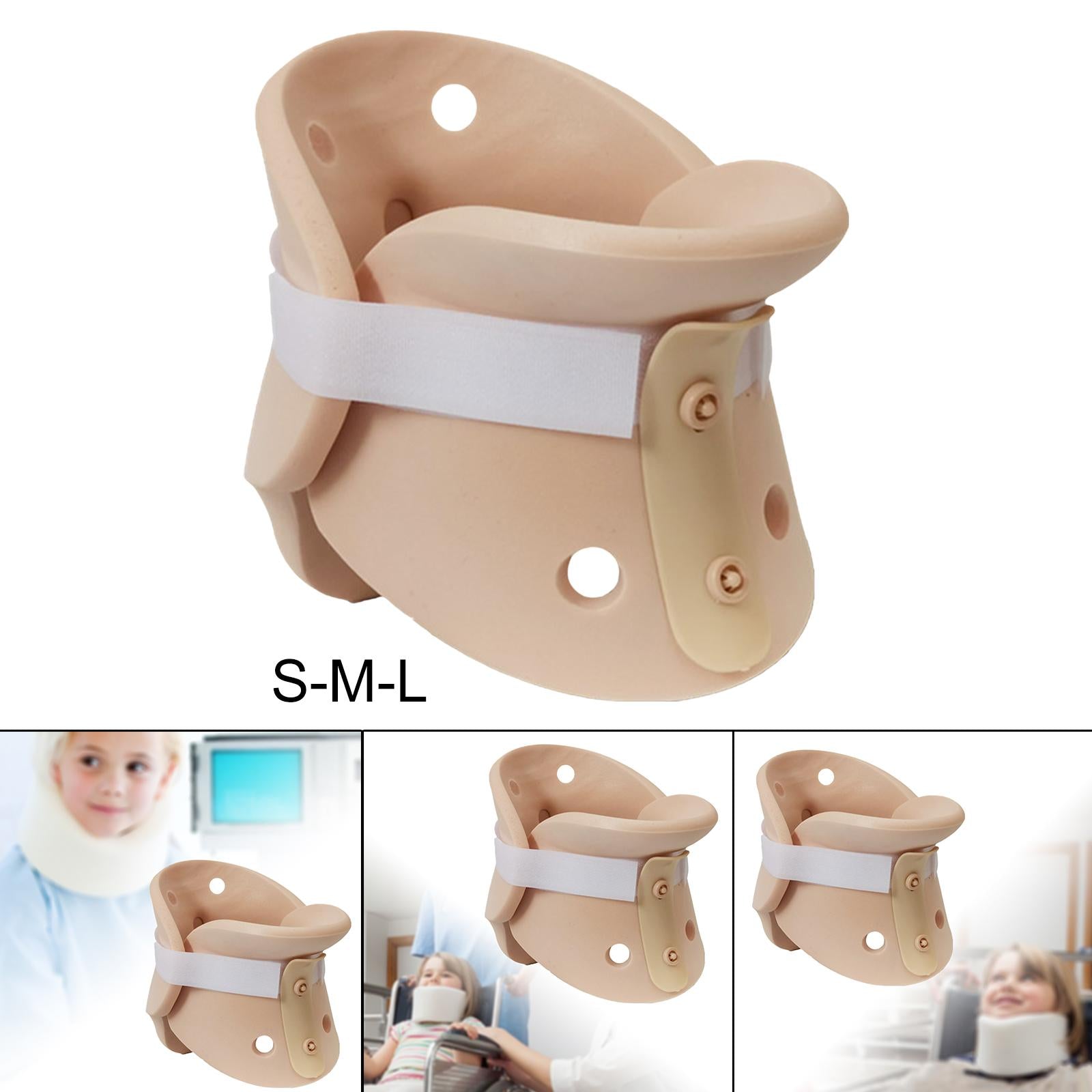 Neck Cervical Collar Brace Motion Traction Device Head Support Car Seat S