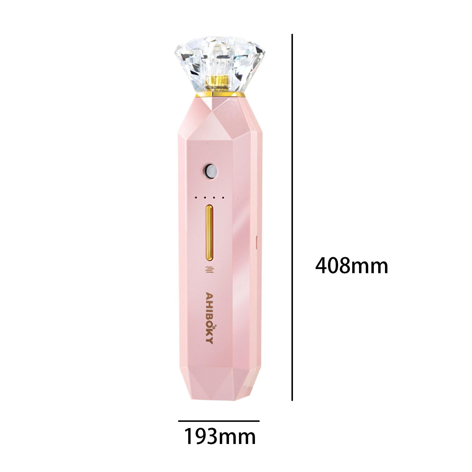 Electric Blackhead Remover Pore Vacuum 3 Suction for Blemish Pimple Pink