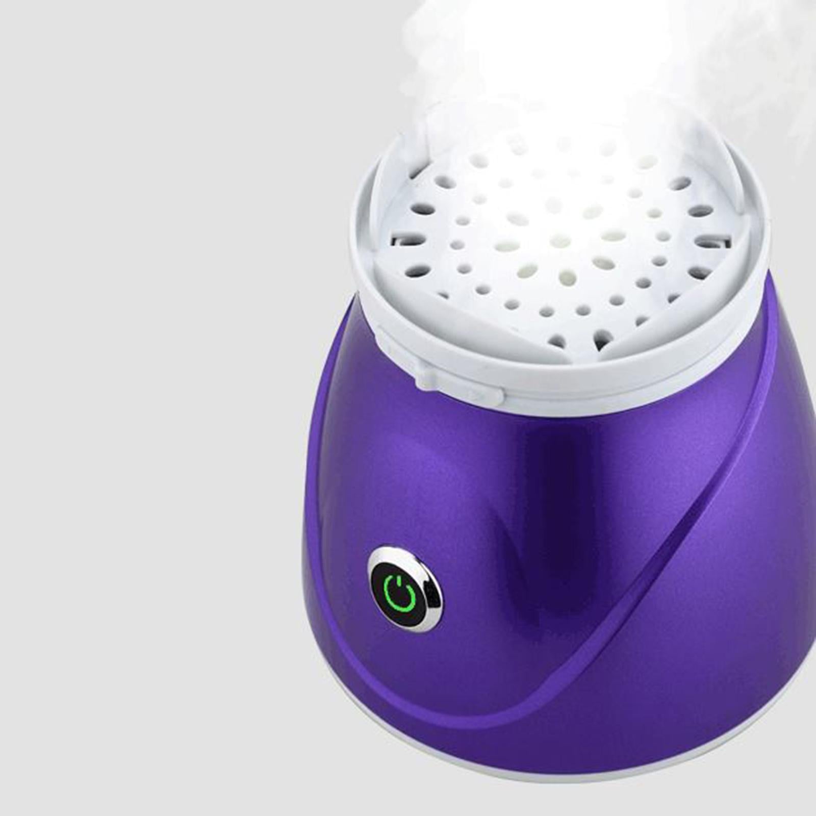 Face Steam Sprayer Warm Mist Pores Steam Sprayer Face Steamer for Home SPA Purple