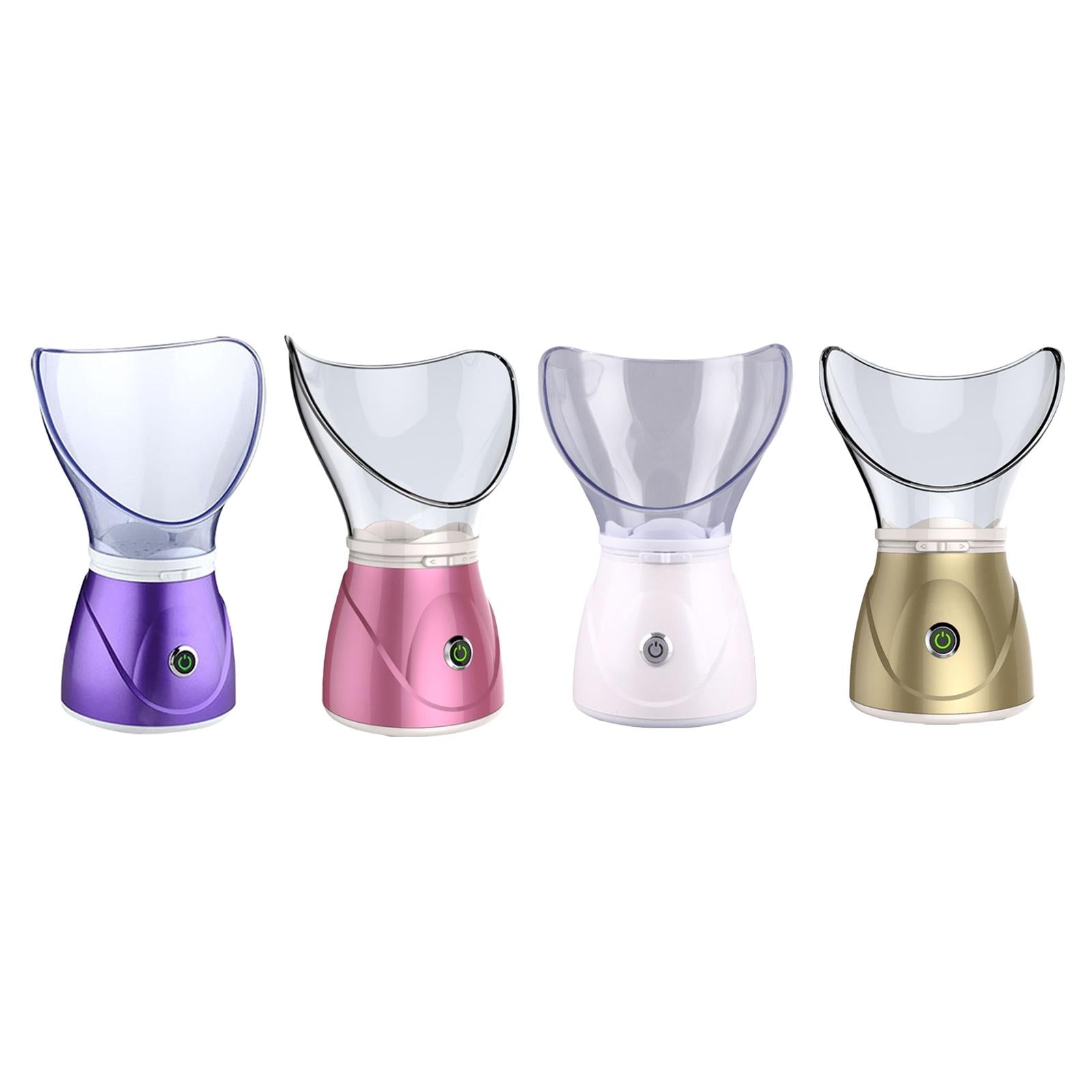 Face Steam Sprayer Warm Mist Pores Steam Sprayer Face Steamer for Home SPA Purple