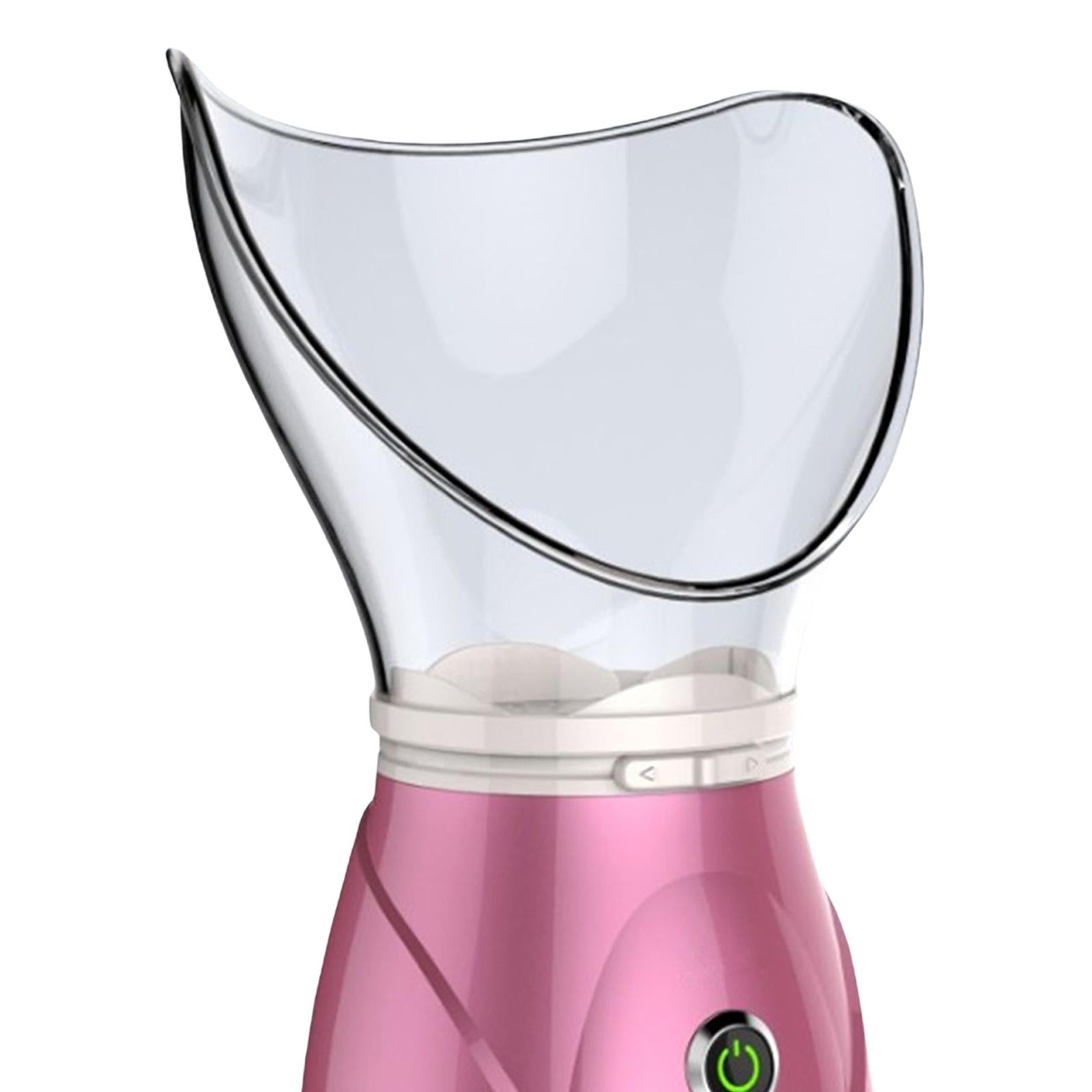 Face Steam Sprayer Warm Mist Pores Steam Sprayer Face Steamer for Home SPA Pink