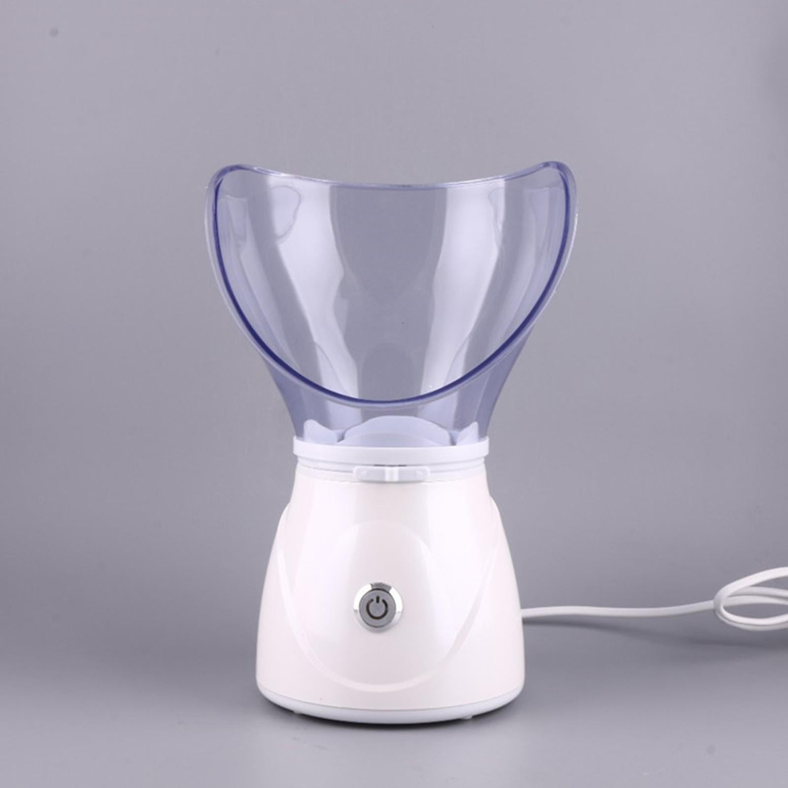 Face Steam Sprayer Warm Mist Pores Steam Sprayer Face Steamer for Home SPA White