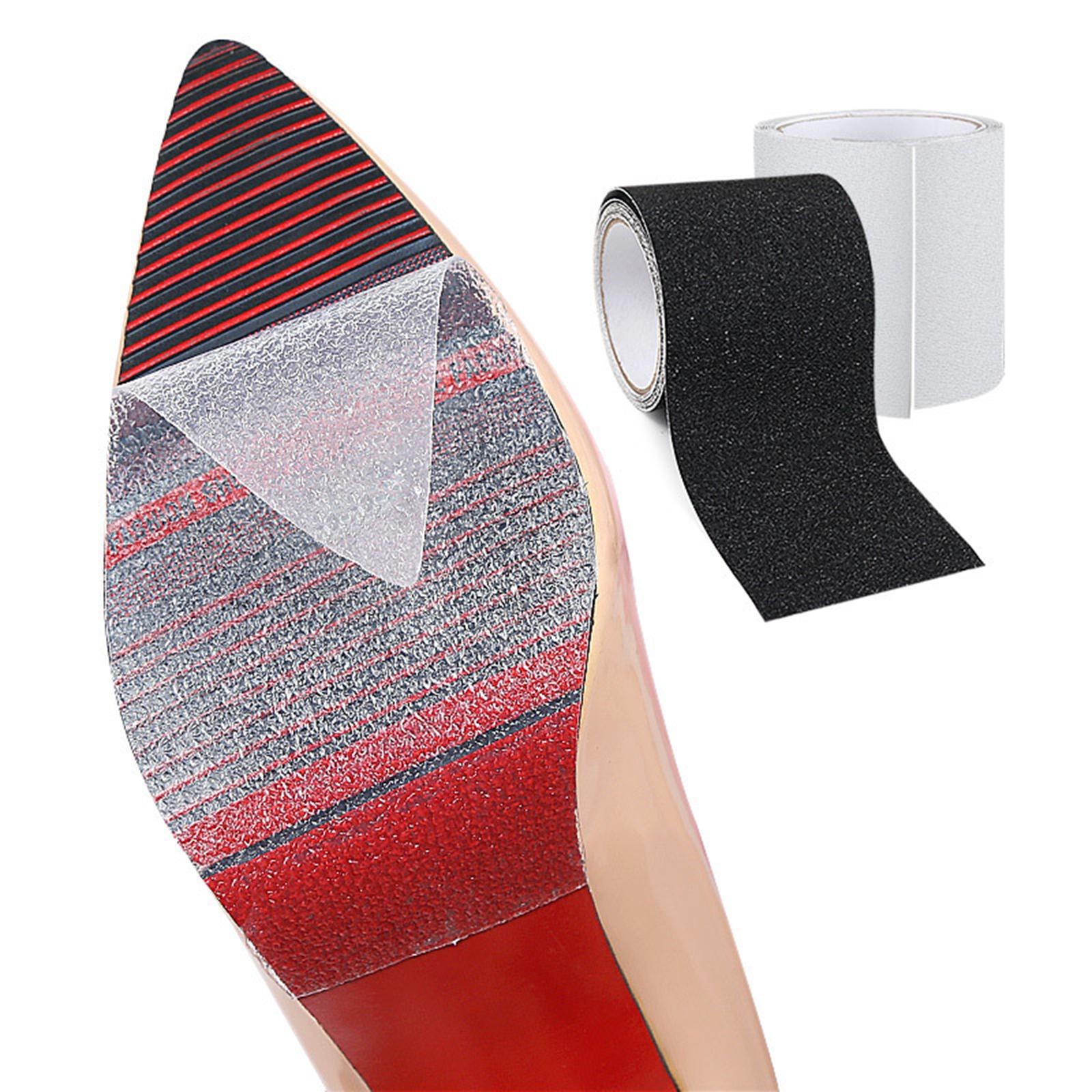 PVC Shoe Sole Protectors Self-Adhesive for High Heels Women Clear 10x200cm