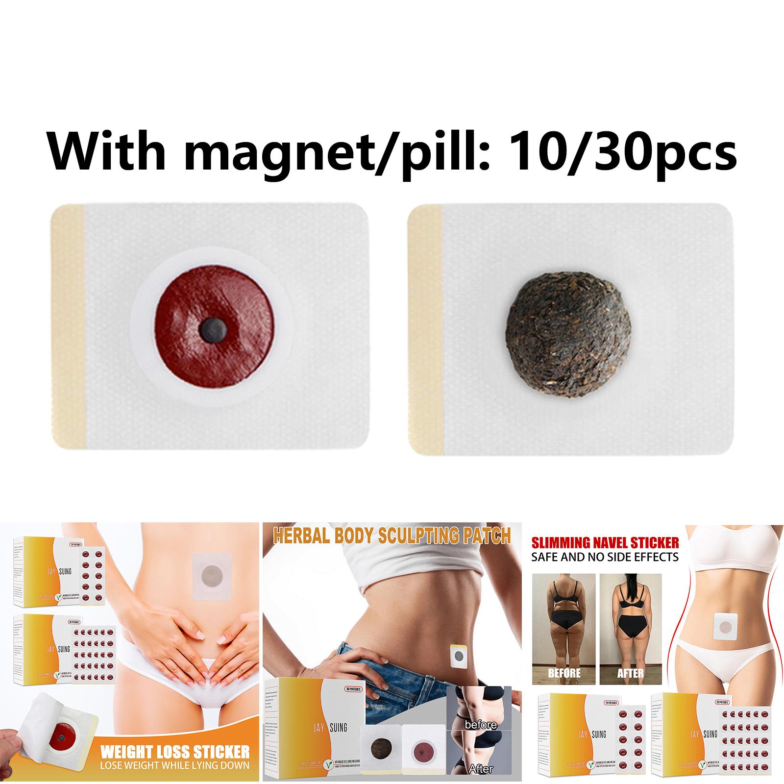 Weight Loss Navel Sticker Slimming Patches Adhesive Sheet for Beer Belly 10 Pieces