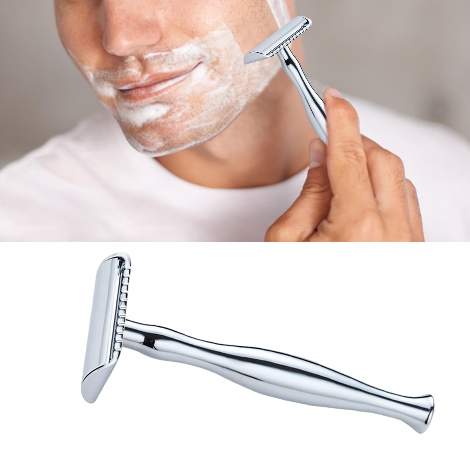 Double Edge Razor Manual Shavers Facial Care for Women and Men Home Use