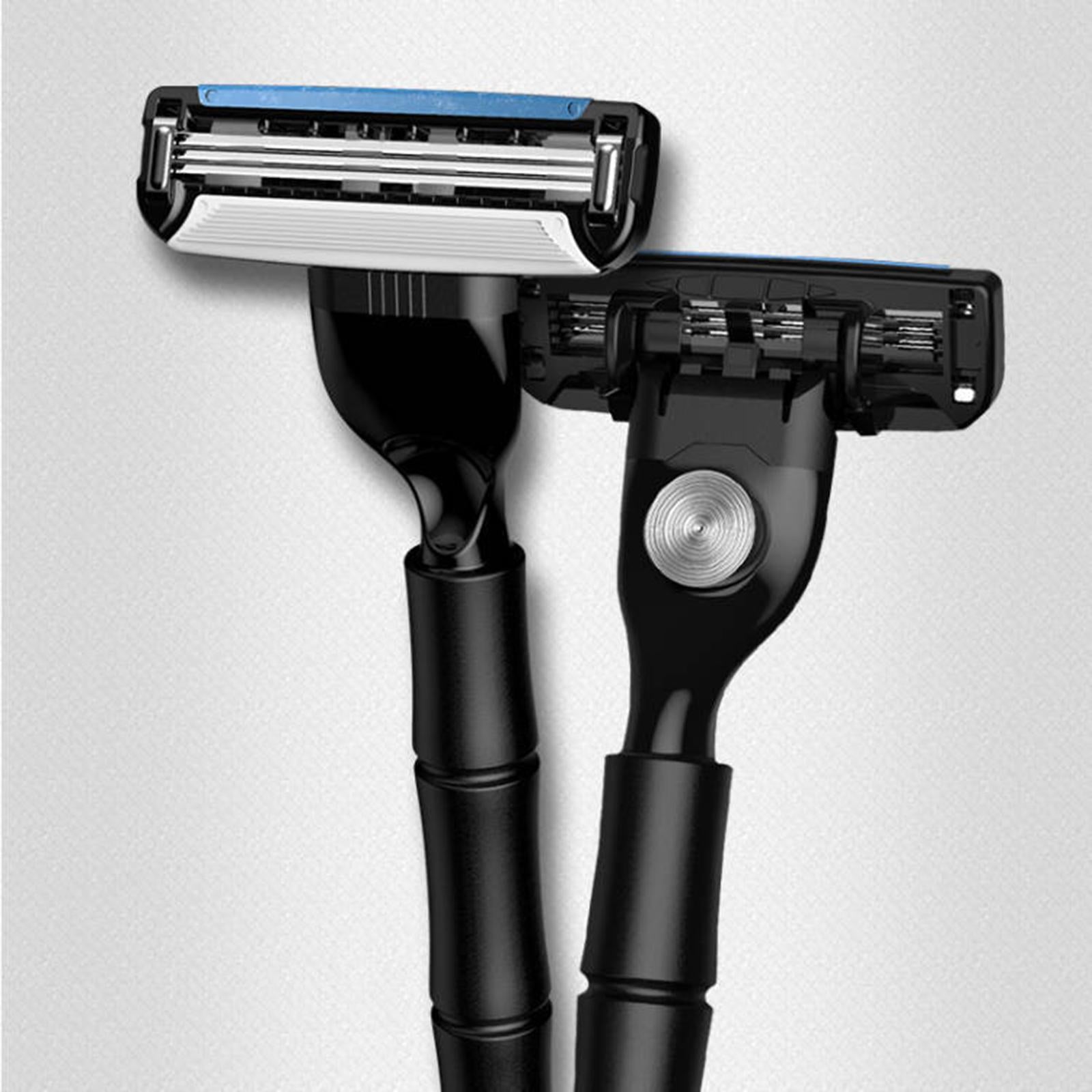 Safety Razor 3-Layer Blade Whole Body Washing for Face Beard Hair Removal
