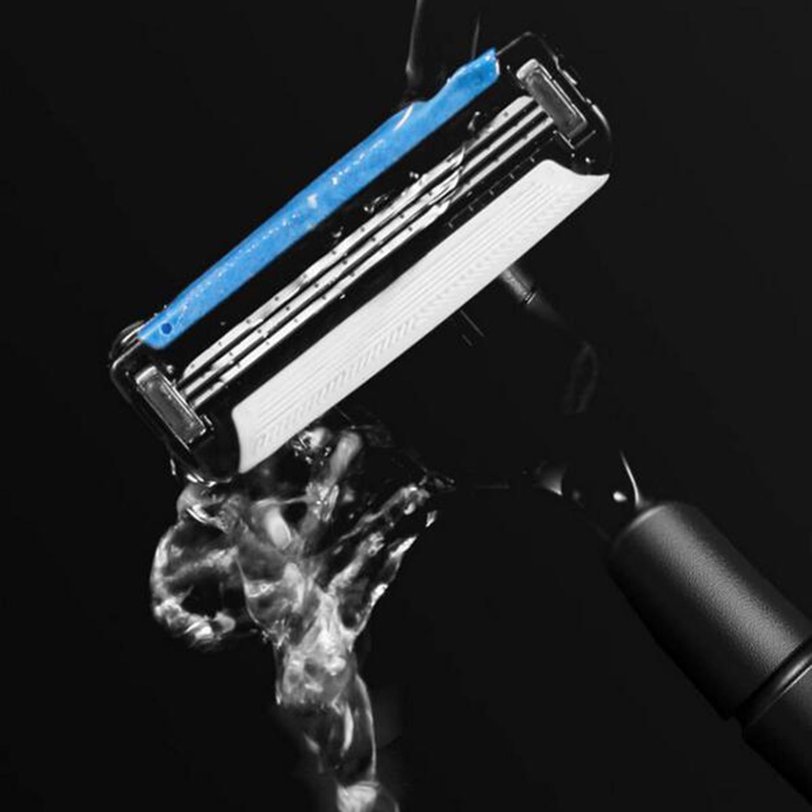 Safety Razor 3-Layer Blade Whole Body Washing for Face Beard Hair Removal