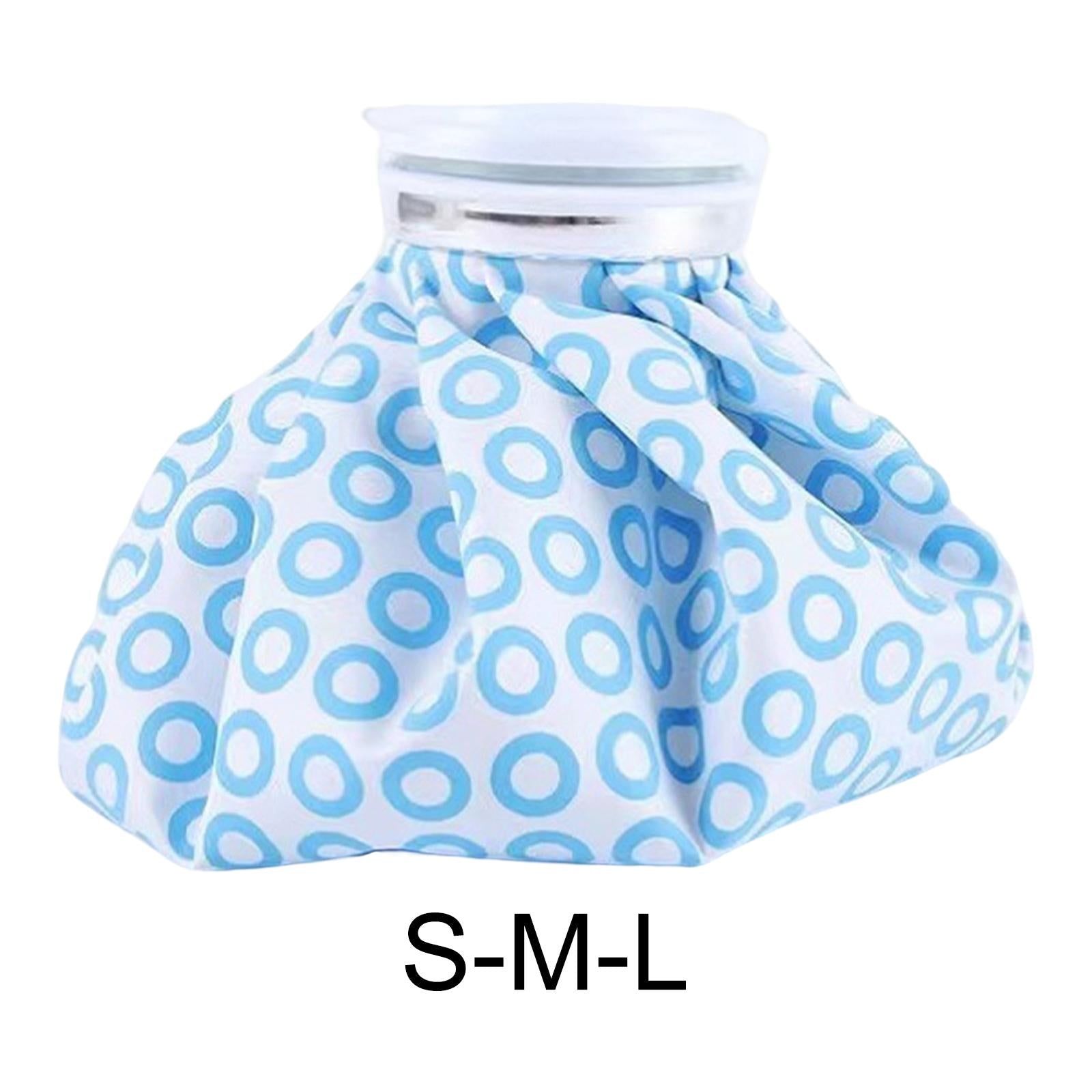 Reusable Ice Bag Cold & Hot Ice Pack for Leg Knee Swelling Relief 6 inch
