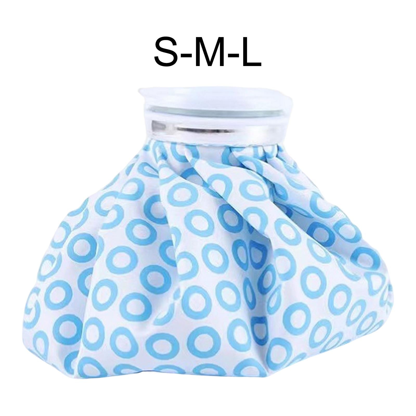 Reusable Ice Bag Cold & Hot Ice Pack for Leg Knee Swelling Relief 6 inch