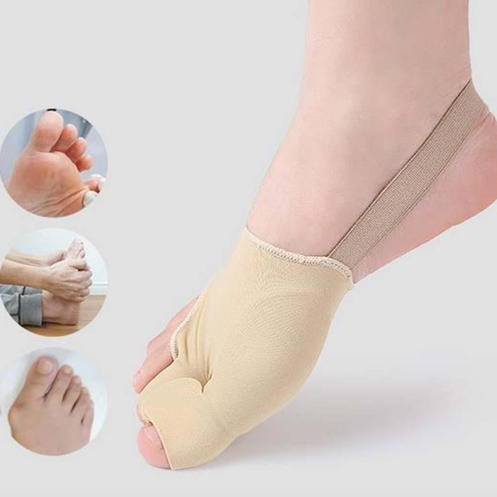 2x Hallux Valgus Corrector Bunion Corrector Toe Separator Men Women L