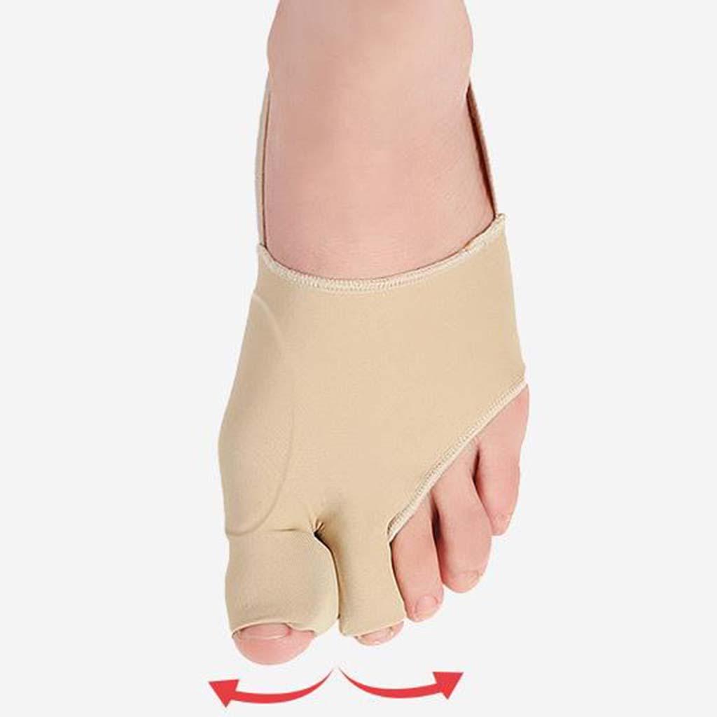 2x Hallux Valgus Corrector Bunion Corrector Toe Separator Men Women L