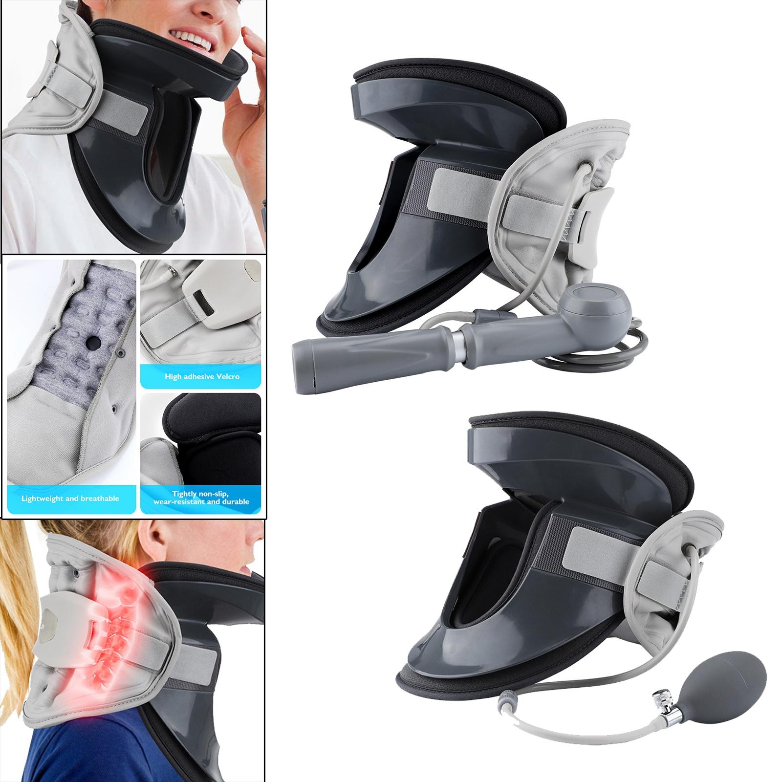 Inflatable Neck Traction Device Neck Support Cervical Brace Pump Inflatable