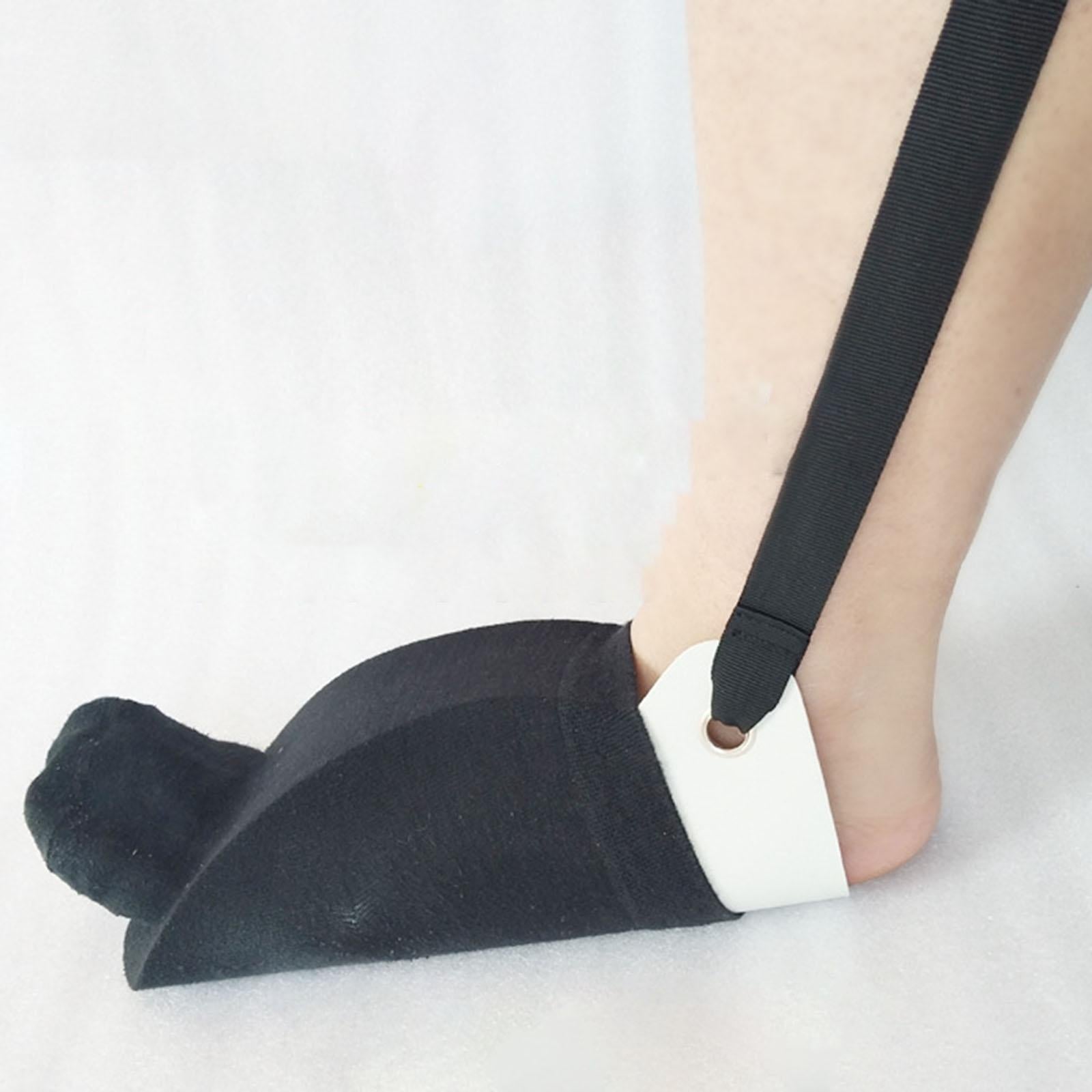 Sock Helper Puller Stocking Slider Sliding for Pregnancy Easy On Off White