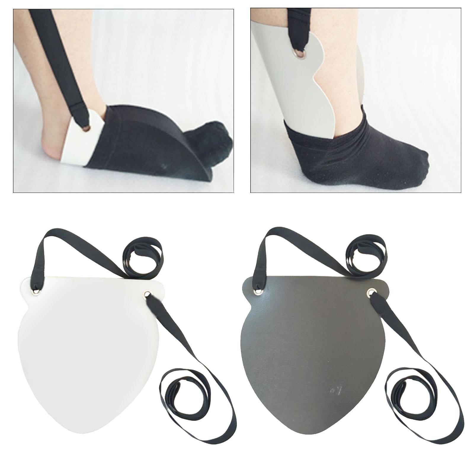 Sock Helper Puller Stocking Slider Sliding for Pregnancy Easy On Off White