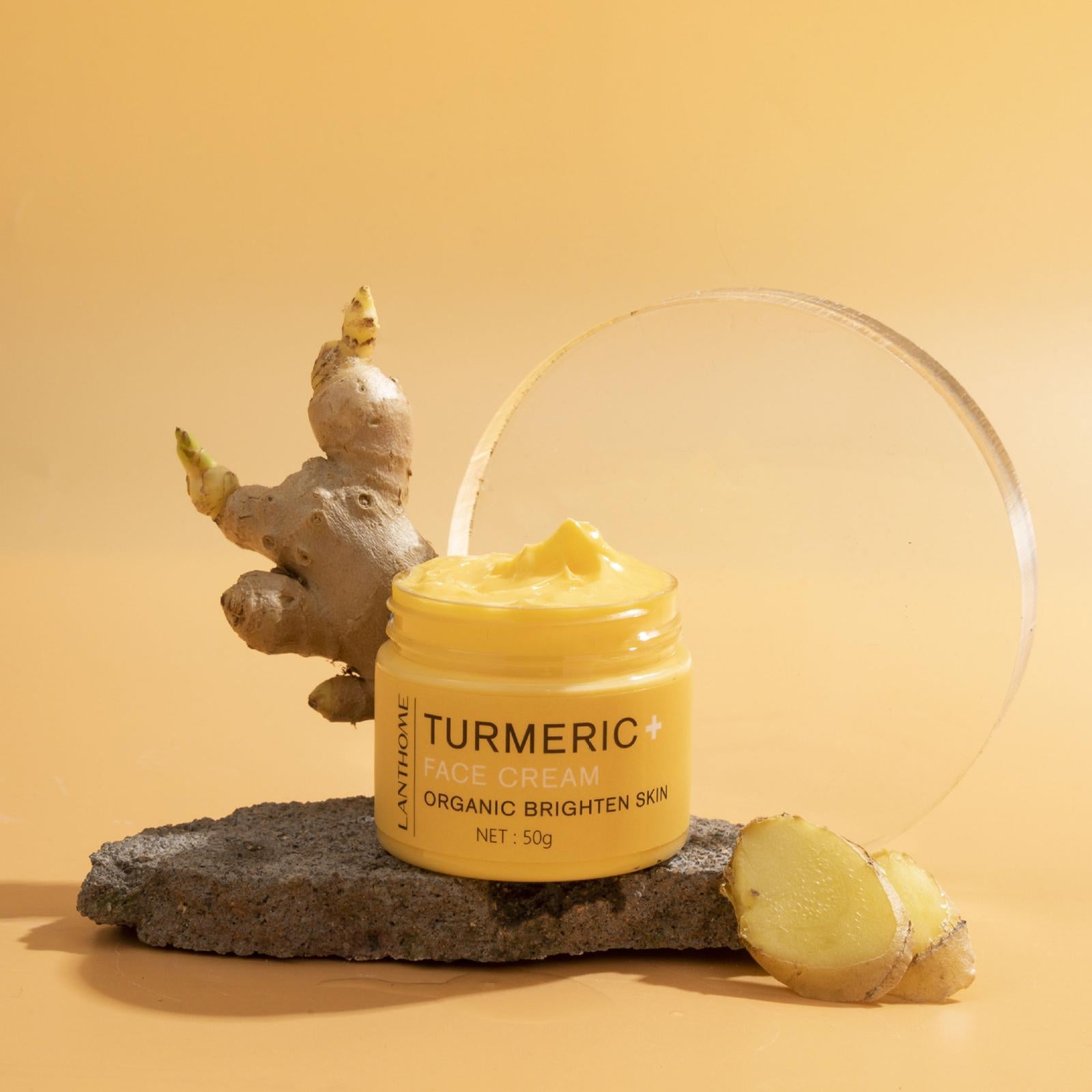 50ml Turmeric Face Cream Skin Care Firming Lifting Moisturizer Repair Acnes