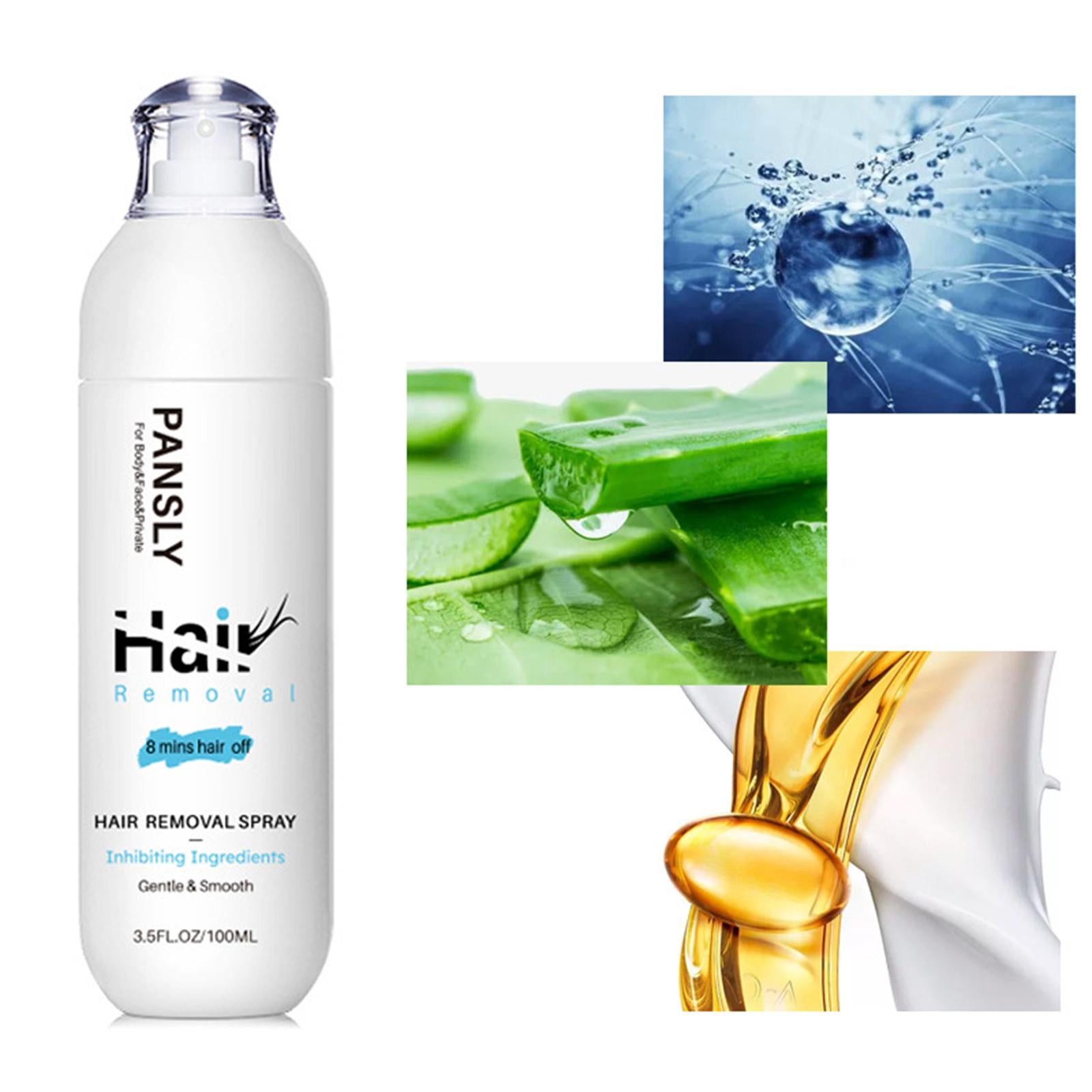 Hair Removal Spray Quick Effective Silky Repair Skin for Body Treatment 100G