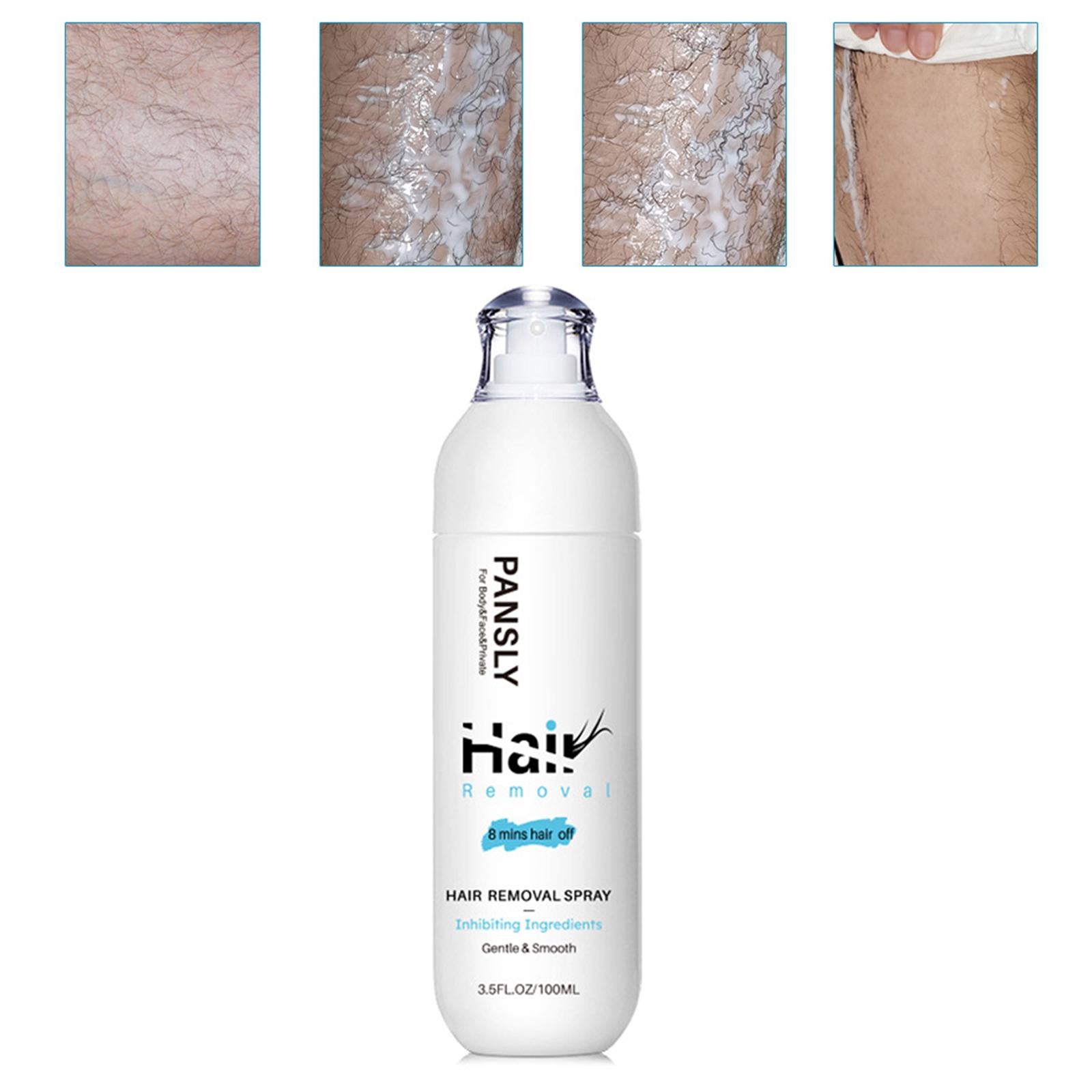 Hair Removal Spray Quick Effective Silky Repair Skin for Body Treatment 100G