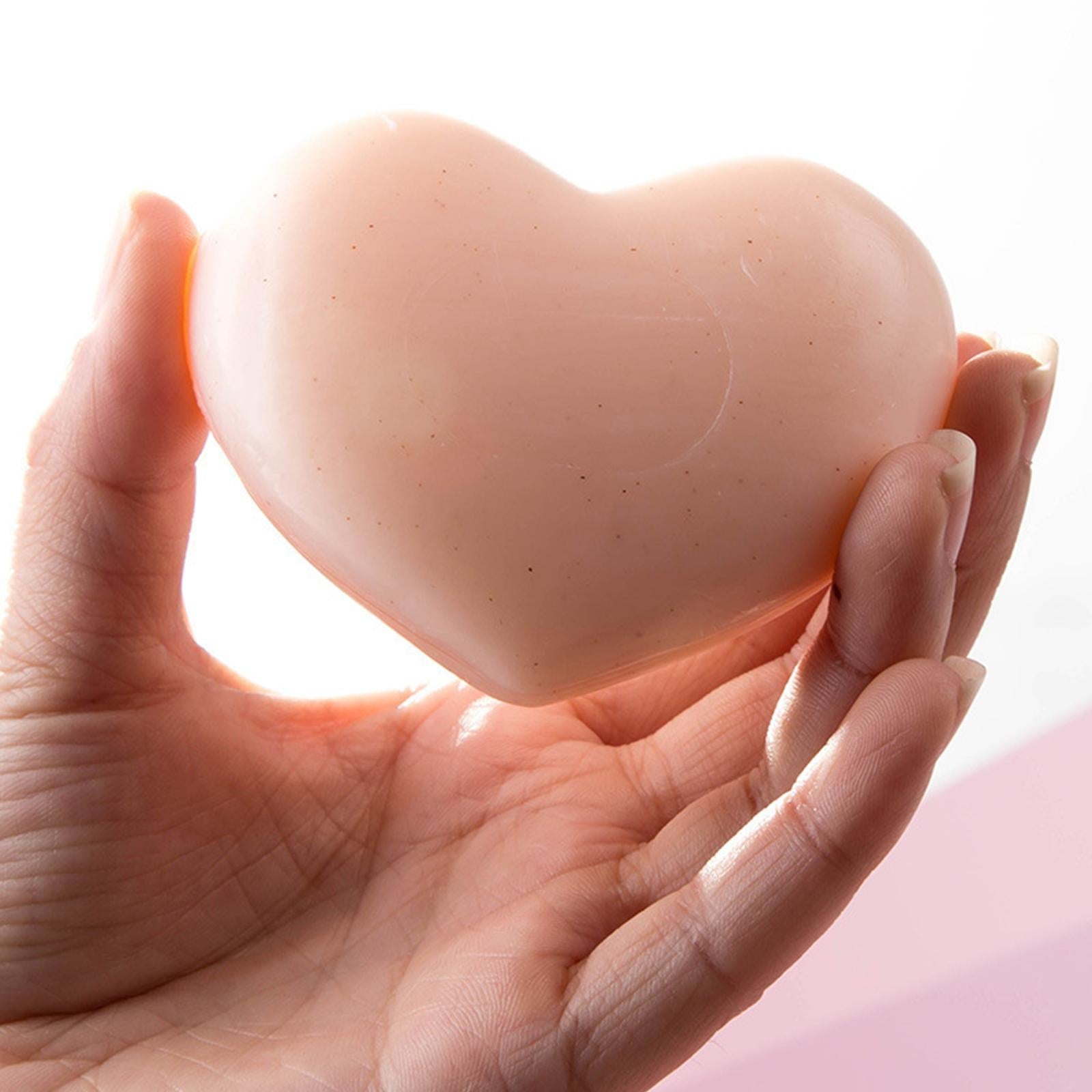 80g Handmade Peach Body Nursing Soap Smooth for Armpits Buttock Women Summer