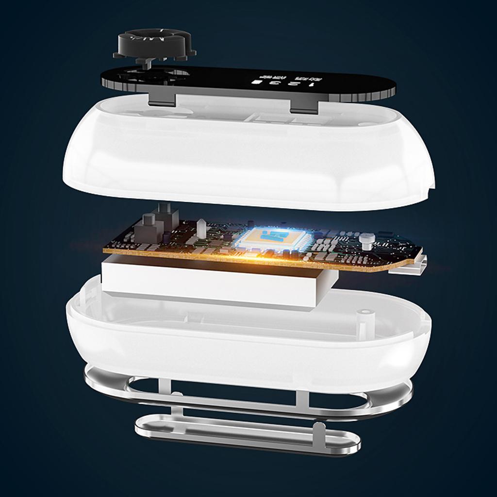 Sleep Aid Machine with Microcurrent Hypnosis Relieve Anxiety White